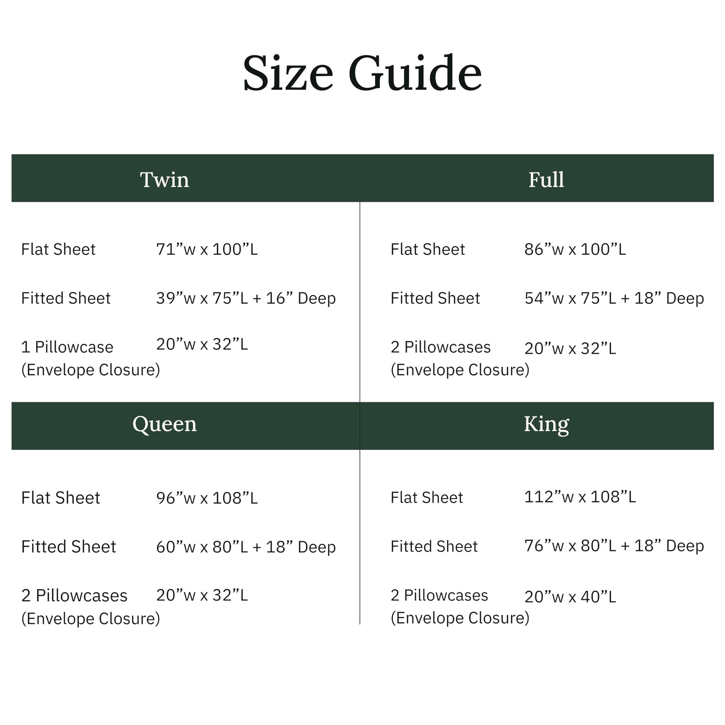 California Design Den Flannel Bed Sheets Twin Size Set - Made in Portugal 100% Cotton, Thick, Velvet Soft 3-Piece Twin Size Flannel Sheets Set, Triple-Brushed, Extra Deep Pockets - Dark Green