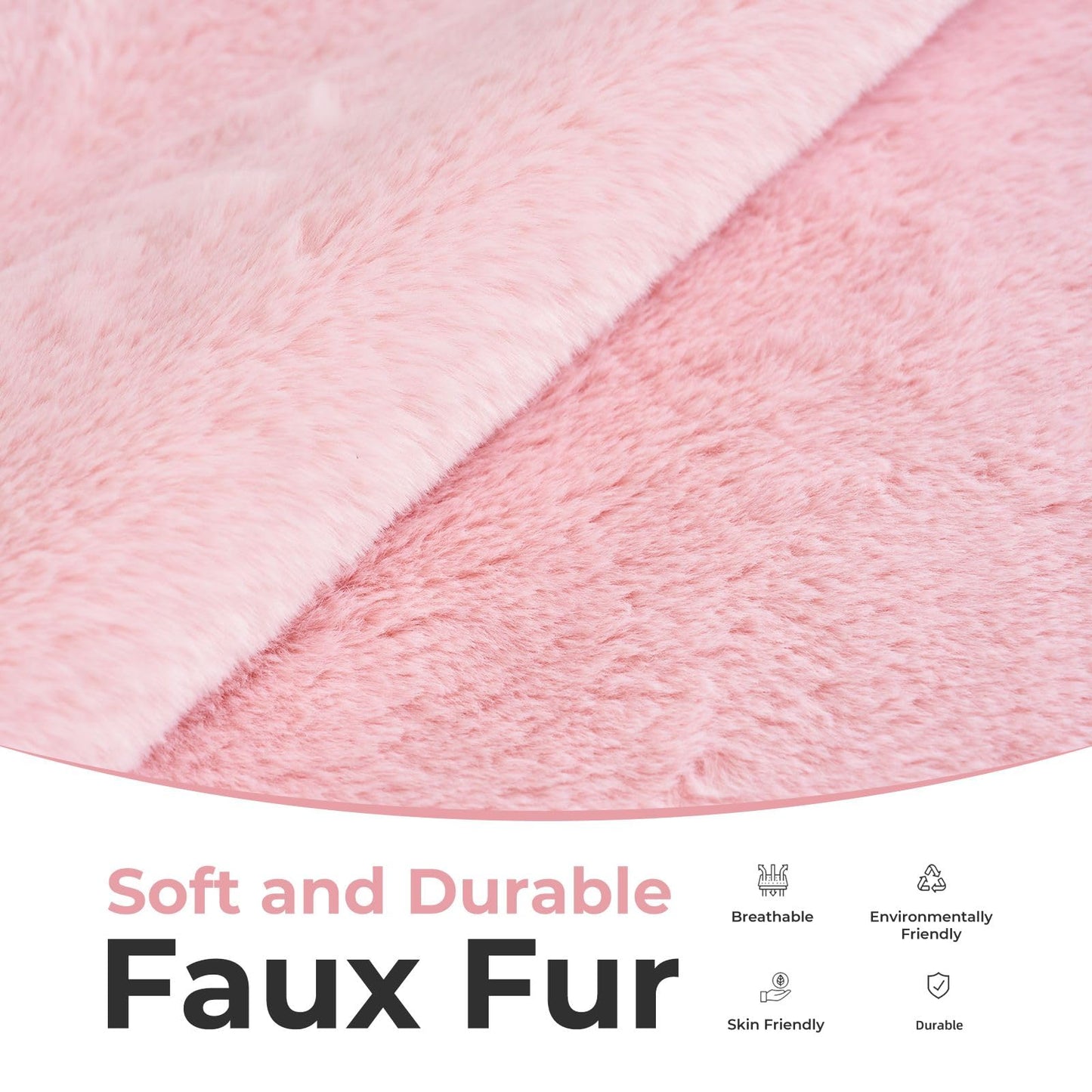 Giant Bean Bag Chair for Adults with Ottoman, Oversized Bean Bag with Filling Plush Fluffy,BeanBag Lazy Sofa Couch with Armrest for Living Room, Stuffed Floor Sofa with Sidepocket for Bedroom, Pink