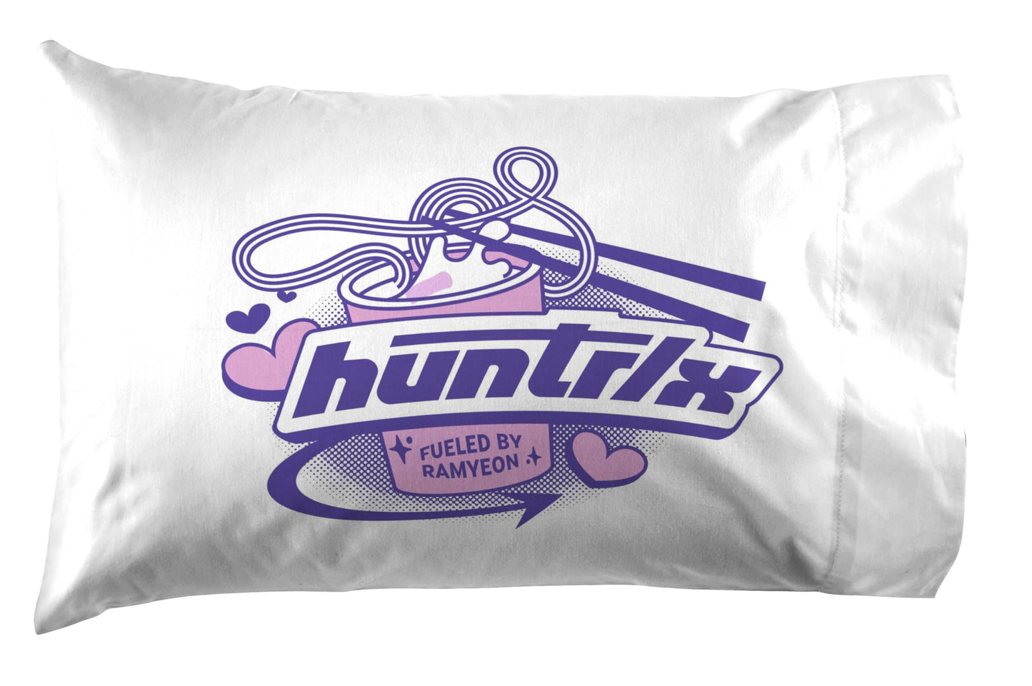 Jay Franco Kids Sheet Set with Fitted, Flat Sheets & Pillow Cover - Ultra-Soft Bedding with Pillowcase for Room Decor, White - Kpop Demon Hunters, 4 Piece Full