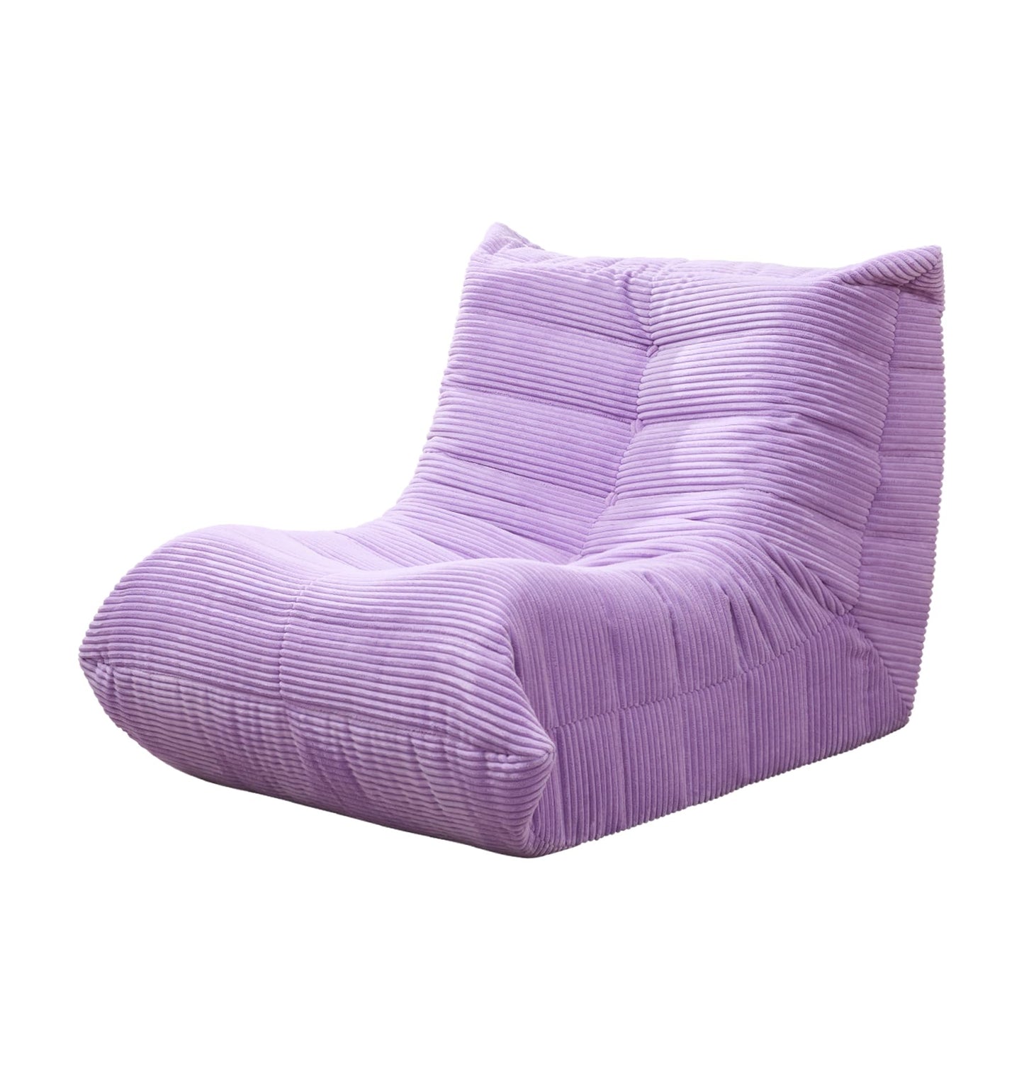 Hobestluk Bean Bag Chair for Kids Toddler Bean Bag Chair with Memory Foam Filler Beanbag with Spacious Design Bean Bag Couch for Reading Gaming Relaxing (Purple, Small)