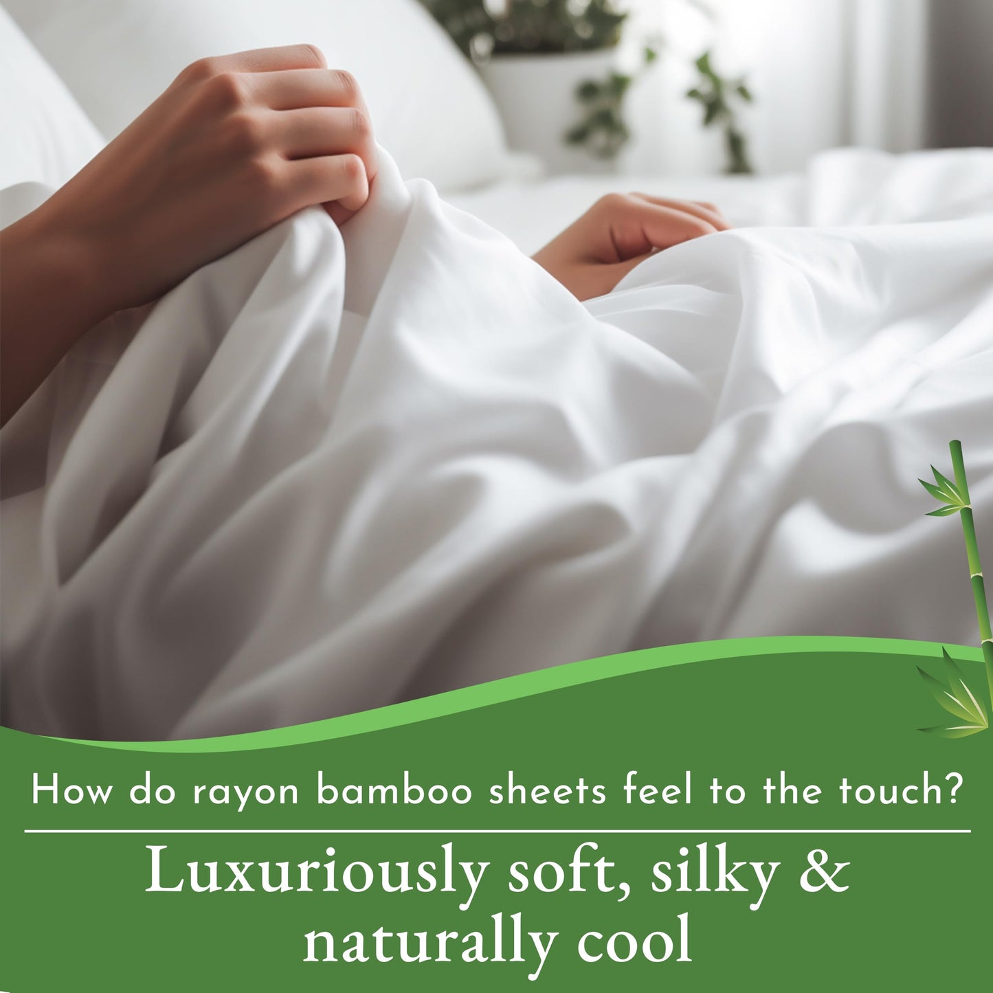 California Design Den Rayon from Bamboo Sheets King Size Set - Luxury Cooling Sheets King Size Bed with Deep Pockets, Durable Silk-Like Bedding Set - Silver Grey