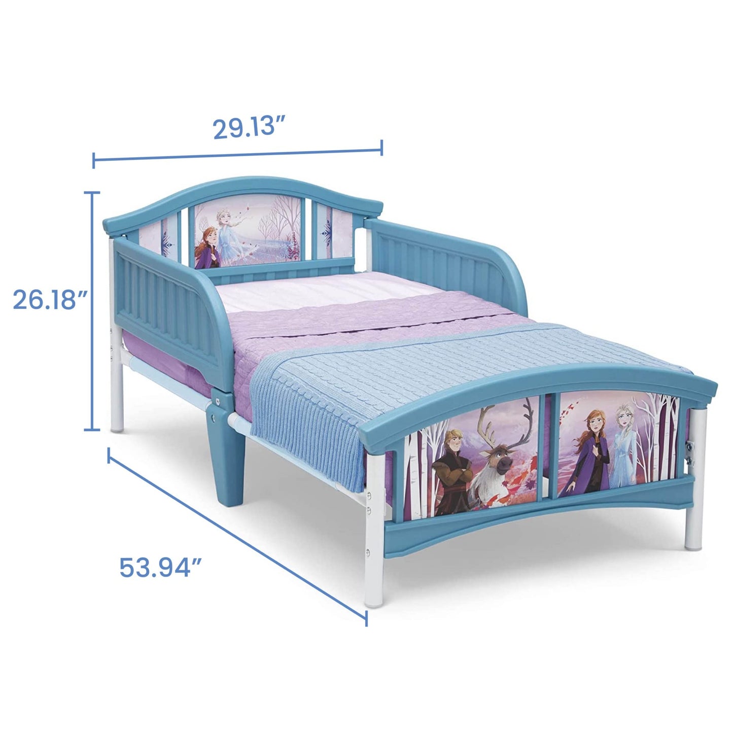 Delta Children Plastic Toddler Bed, Disney Frozen II