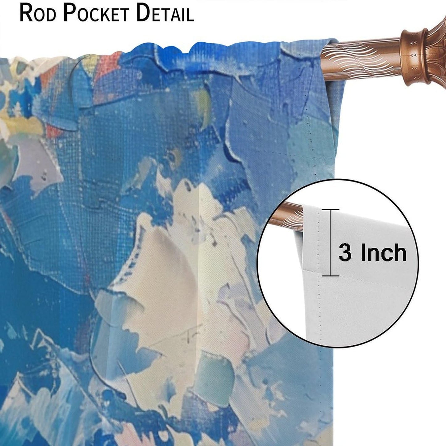 TOWINSFB Beautiful Sailboat Blackout Curtains for Bedroom Living Room, Nautical Ship Blue Sky Seaside Scenery Thermal Insulated Room Darkening Curtain- 2 Panels, Each 21" W x 63" L