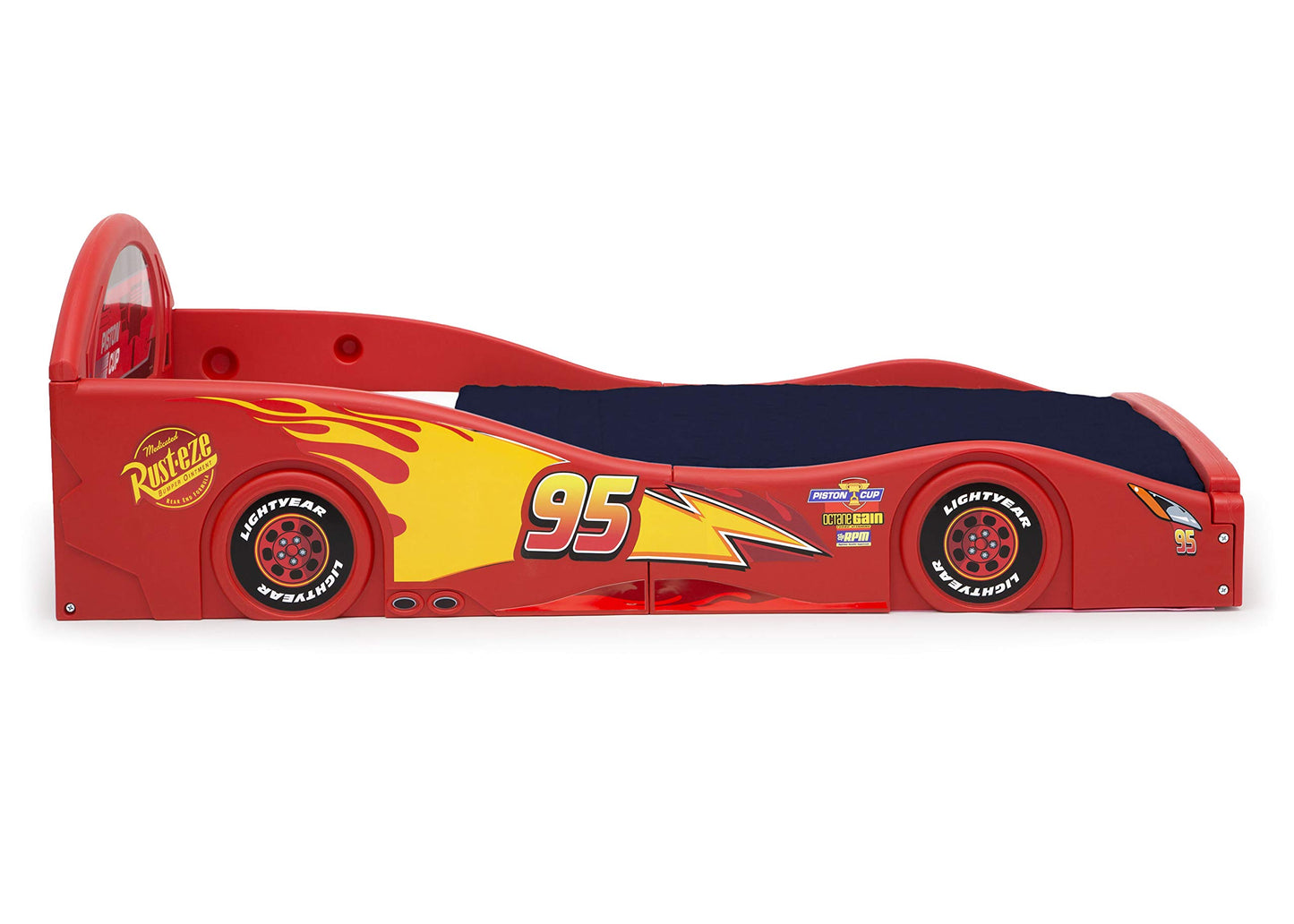 Delta Children Disney/Pixar Cars Lightning McQueen Plastic Toddler Bed
