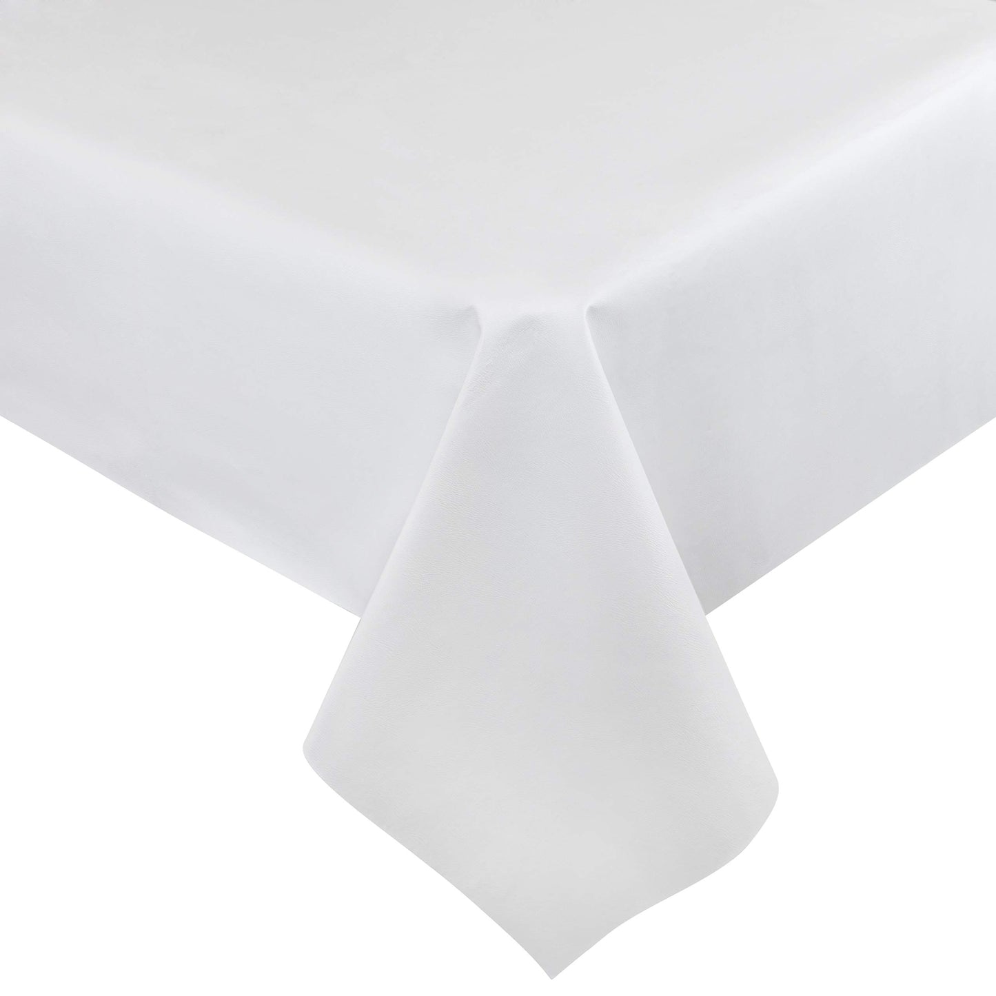 tablecloths by design - Quality Table Pad Protector, Superior Protection from Spills, Scratches & Heat - Reusable Vinyl Table Cloth with Cushion Flannel Backing (108" L x 54" W)