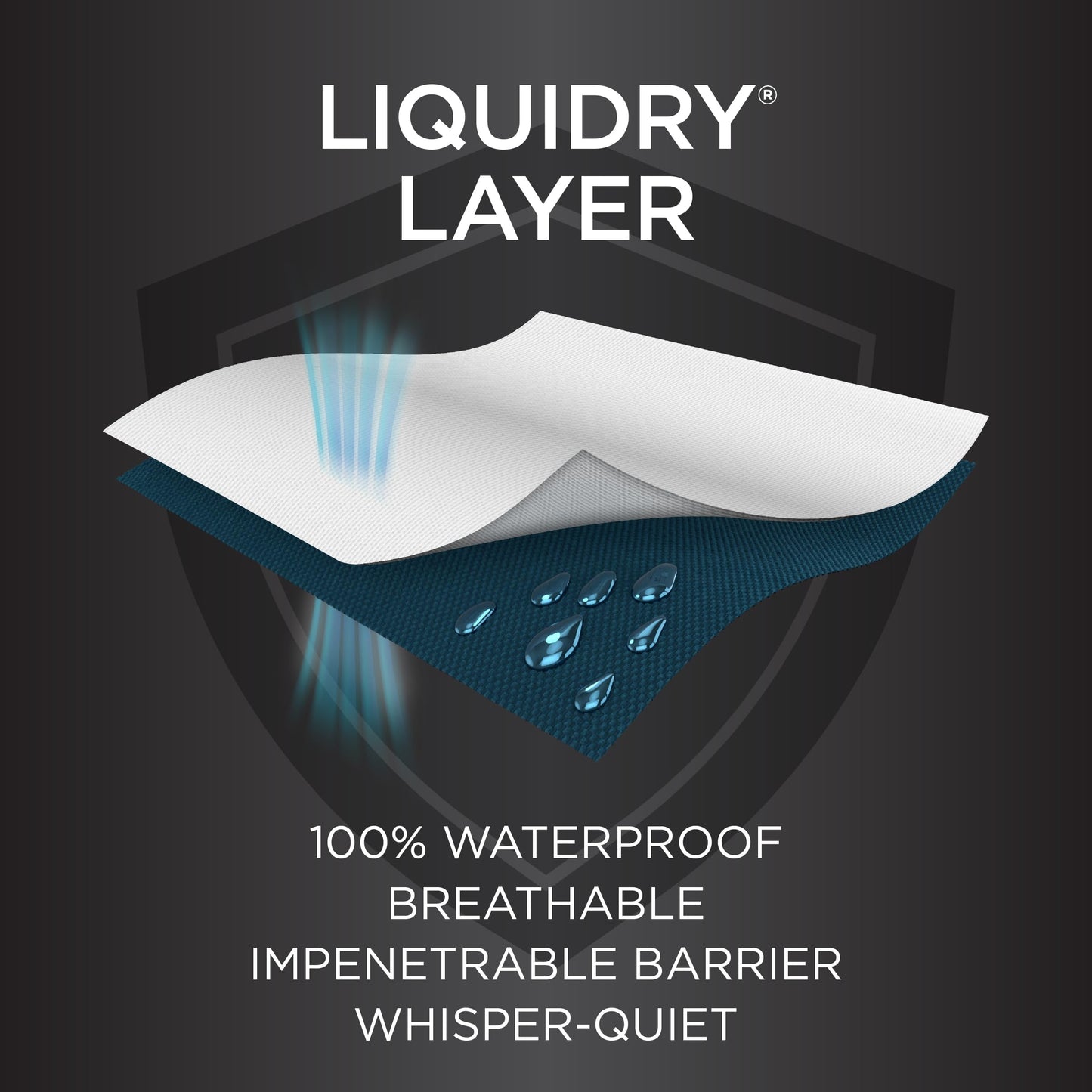 Protect-A-Bed Essential Mattress Protector King, Dust Mite Resistant, Noiseless and Odor-Resistant Mattress Cover, 100% Waterproof Top, Machine Washable, Fits 11"-18" Mattresses