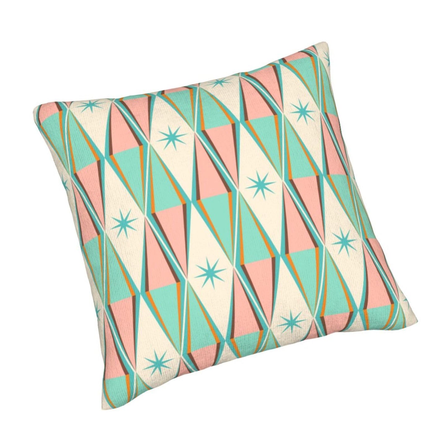 aipoase Mid Century Throw Pillow Covers 18 X 18 Inch Set of 2 Pillow Cases Decoration Cushion Cover for Sofa Bedroom Living Room Outdoor