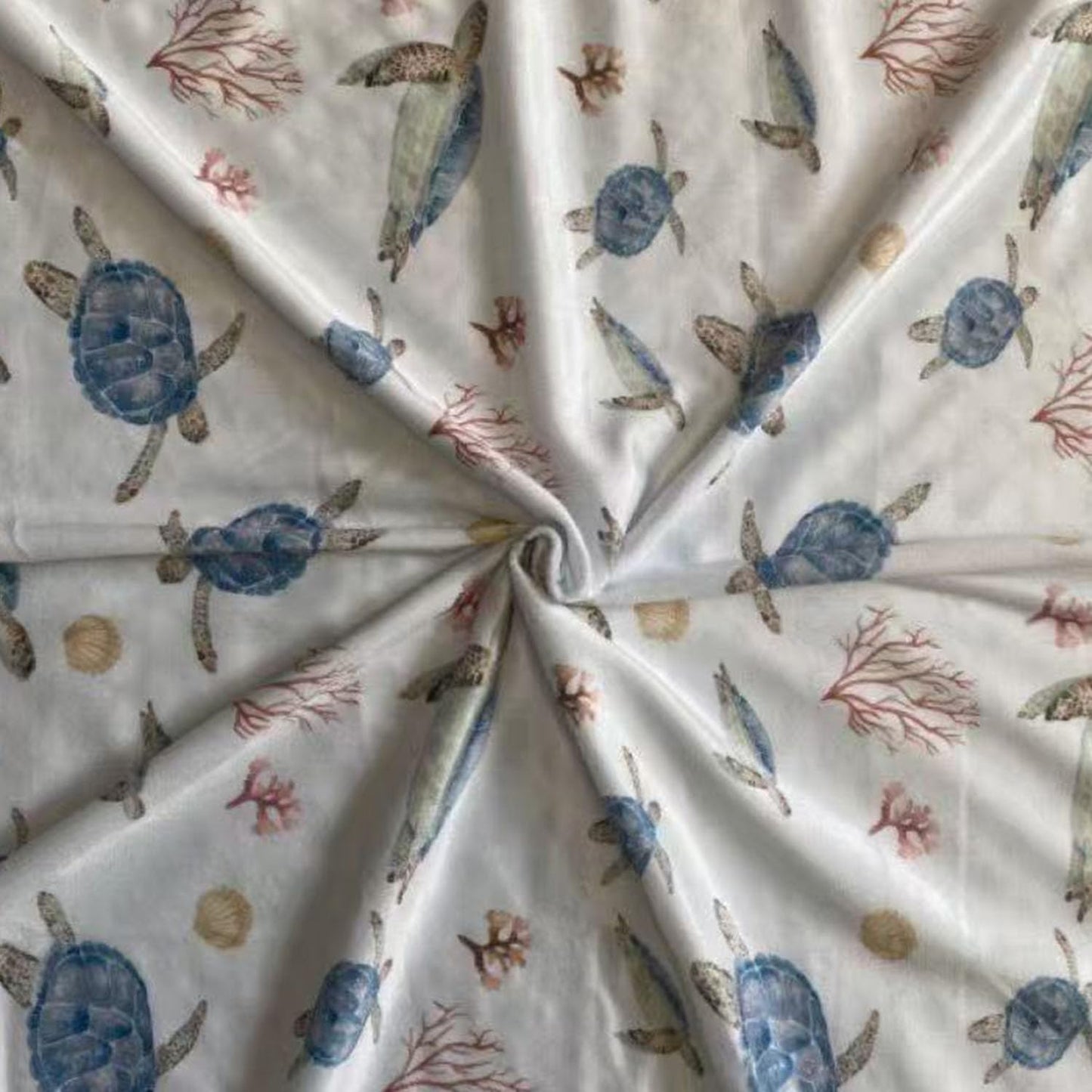 Baby Blanket for Boys Girls Super Soft Double Layer Minky with Dotted Backing Cute Cow Crib Receiving Blanket Bed Throws for Newborns Nursery Stroller Toddler 30 x 40 Inch (Turtle)