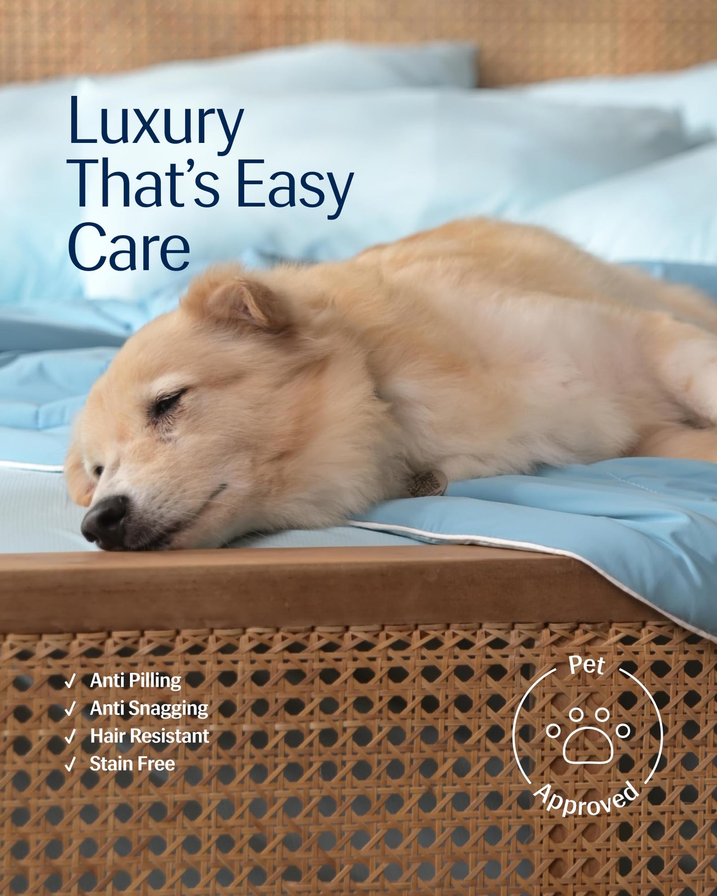 REST® Evercool® Cooling Comforter, Twin/Twin XL, Blanket for Hot Sleepers, All Season Bedding to Keep Cool for Night Sweats, Breathable Lightweight Blanket, 68"x90" Inches, Aqua Blue