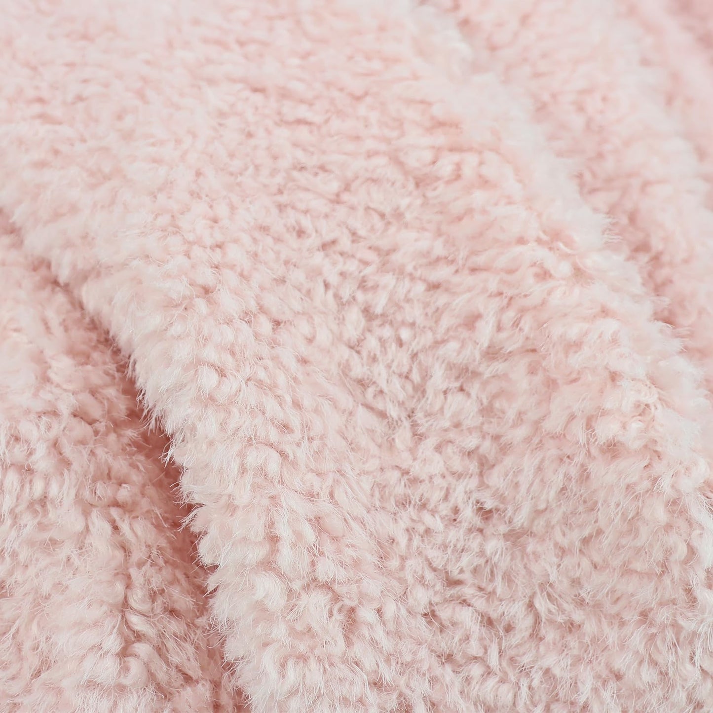 VigorSpring Pink Throw Blanket, Reversible Ultra Soft Microfiber Warm Plush Blanket for Kids Girls, Cozy Decor for Couch Sofa Bed Living Room, 40x60 Inches