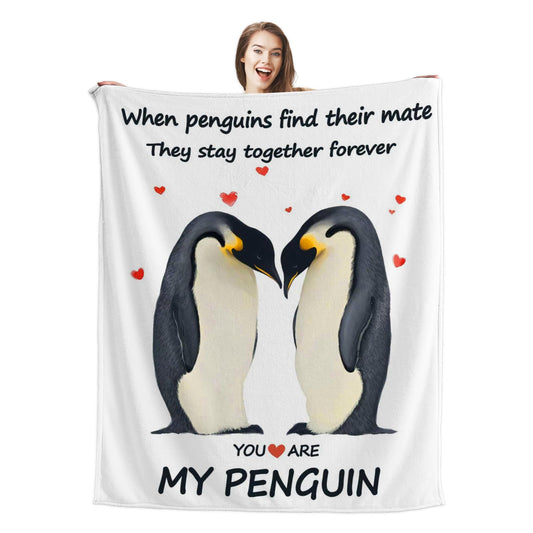 Wajade Gifts for Her Him Anniversary Blanket for Women Men Gifts for Girlfriend Boyfriend I Love You Gifts for Him Her Wedding Gift for Wife Husband Couple 50"X60"