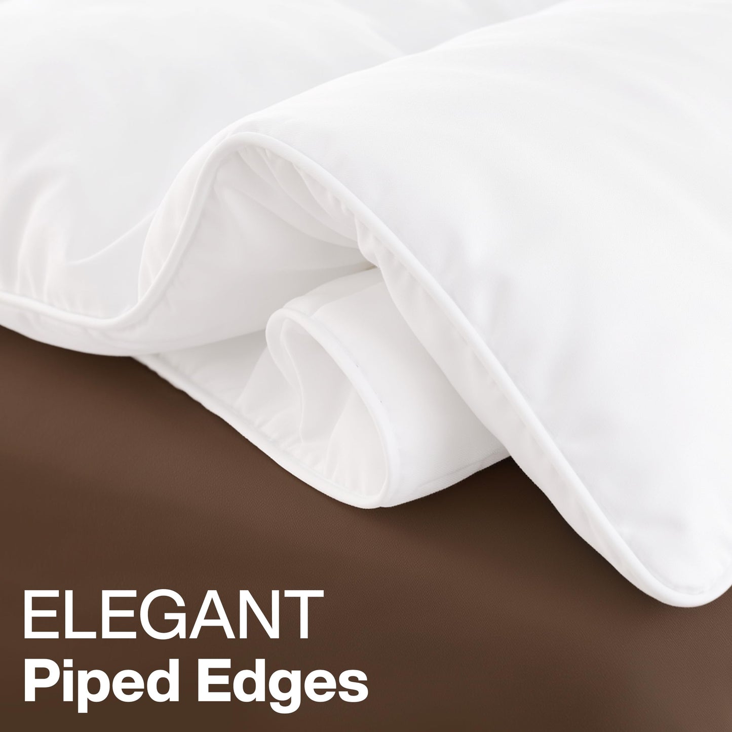 Utopia Bedding Queen Comforter Duvet Insert, Quilted White Comforter with Corner Tabs, Box Stitched Down Alternative Comforters Queen Size 88 x 88 inches