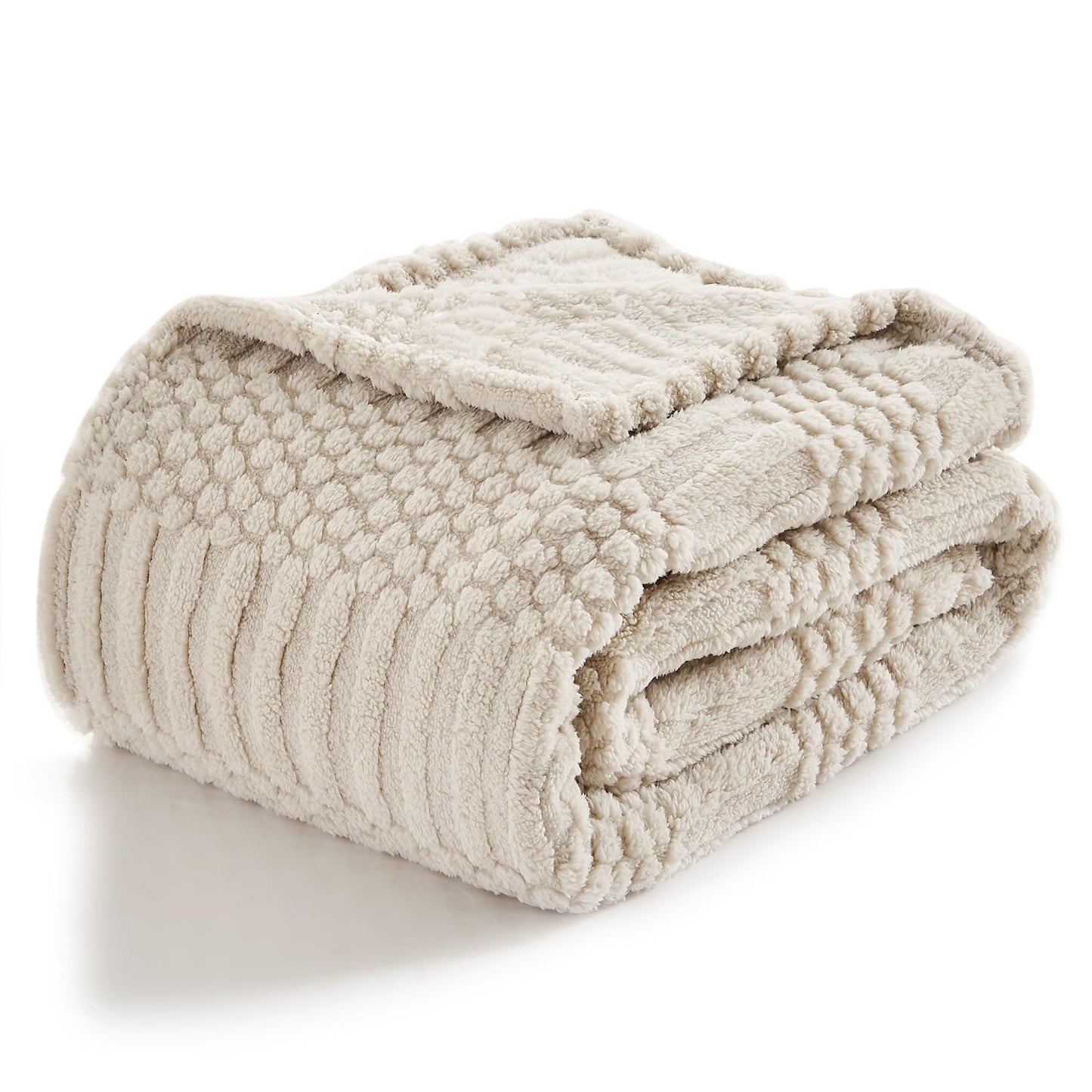 lifein Throw Blanket for Couch-Beige Boho Throw Blanket, Tan Soft Fleece Plush Lightweight Blankets&Throws for Spring, Fuzzy Camel Blankets for Livingroom Bed Sofa Chair (50x60,Taupe/Khaki)