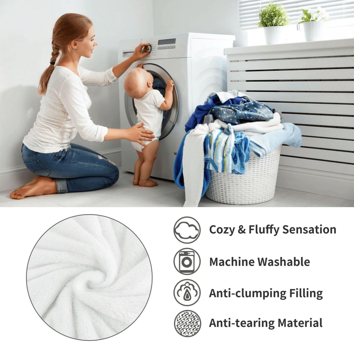 Sending You A Big Hugs So Its There When You Need It Blanket Cozy Flannel Comfort Throw Sympathy Healing Gift Encouragement Blanket for Family and Friends (White 10, 50x60in(127cm*153cm))