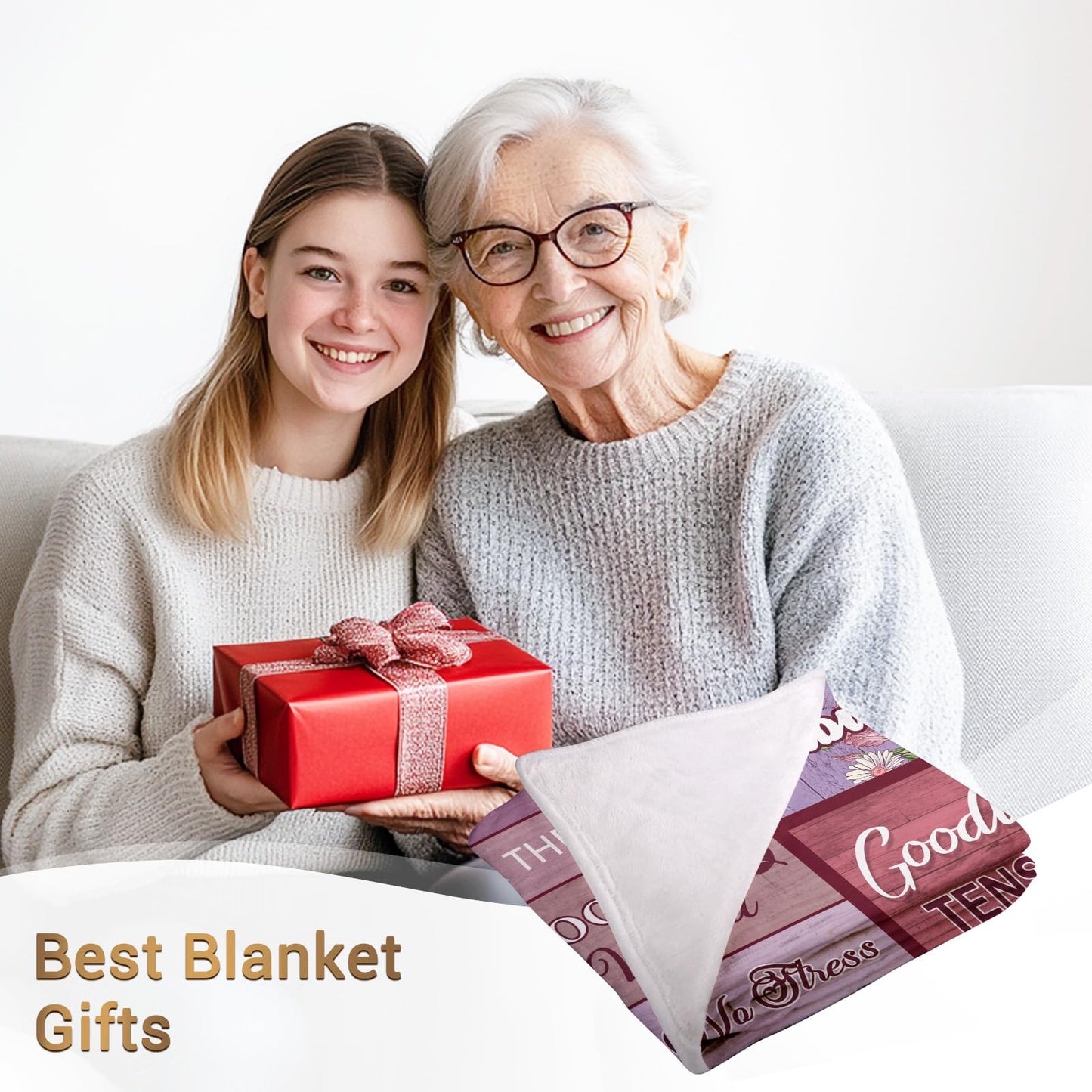 Levens Retirement Gift for Woman, Best Retirement Gifts for Women 2025, 60"x50" Happy Retirement Blanket Gifts for Teacher Mom Nurse Coworkers Friends, Retirement Party Decorations Throw Blanket