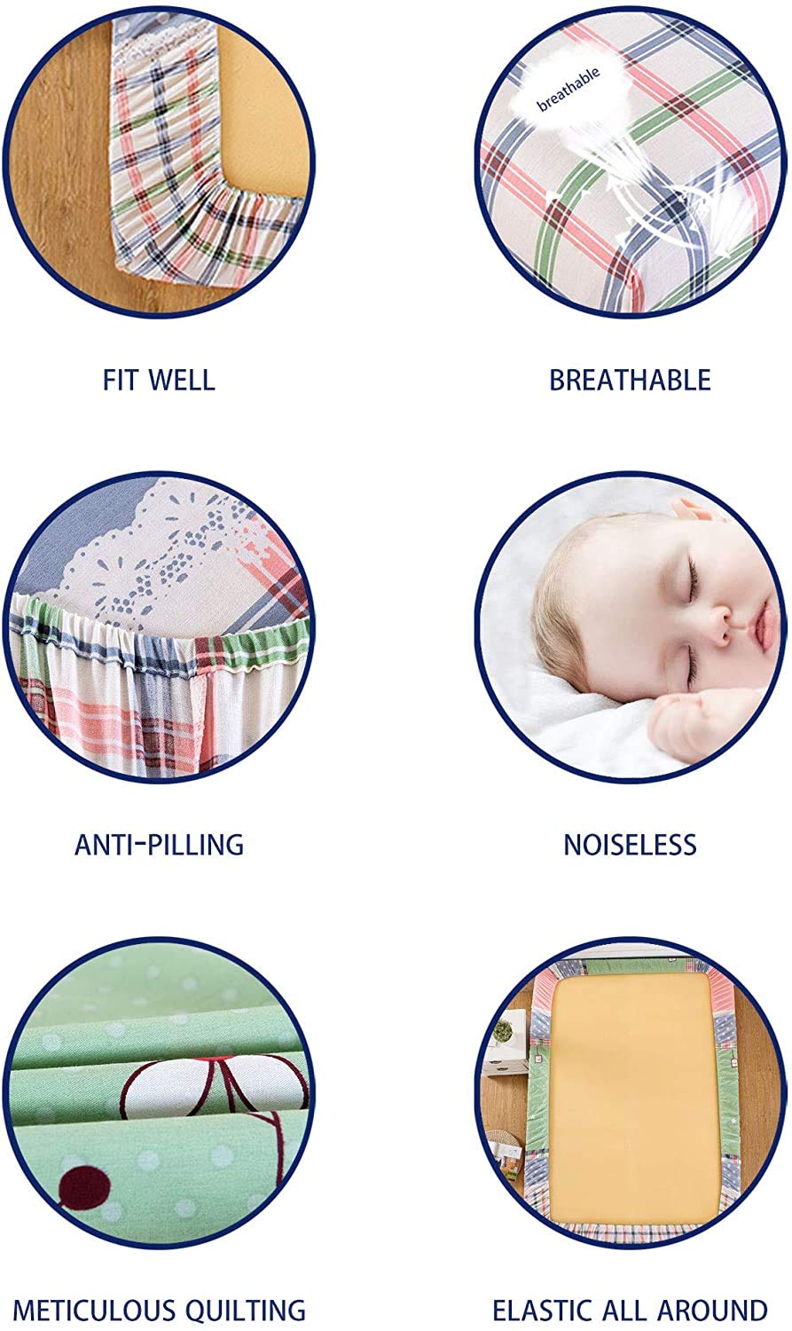 Feelyou Puppy Dog Bedding Set for Kids Boys Girls Lovely Dogs Print Fitted Sheet 3D Animal Pattern Bed Sheet Set Luxury Bed Cover,Room Decor 3Pcs Sheets Full Size