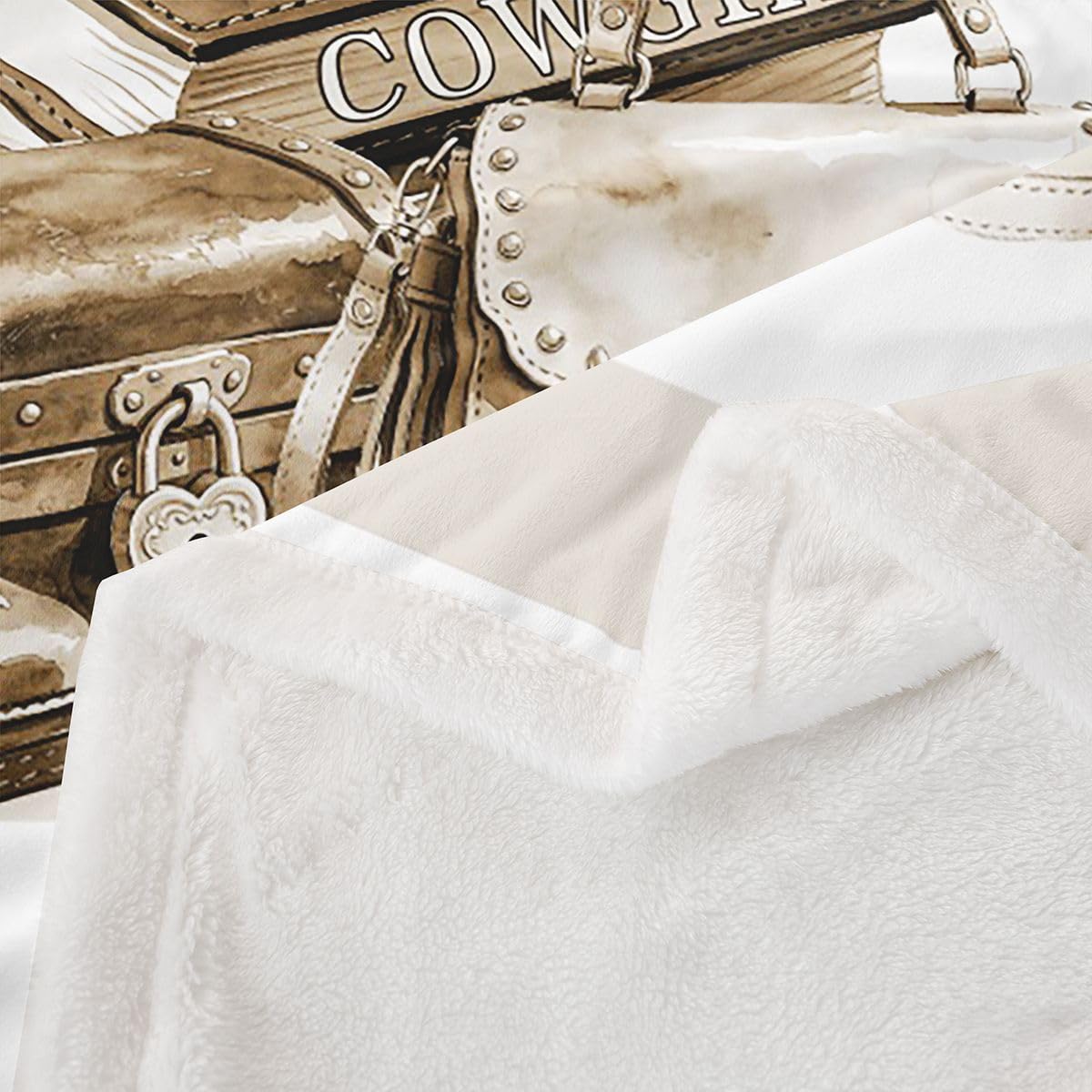 Feelyou Book Throw Blanket Grey White Soft Fleece Sherpa Cozy Fuzzy Plush Warm Stripes Fuzzy Plush Throw Western Decor Baby 30"x40" Perfume for Bed Couch Living Room