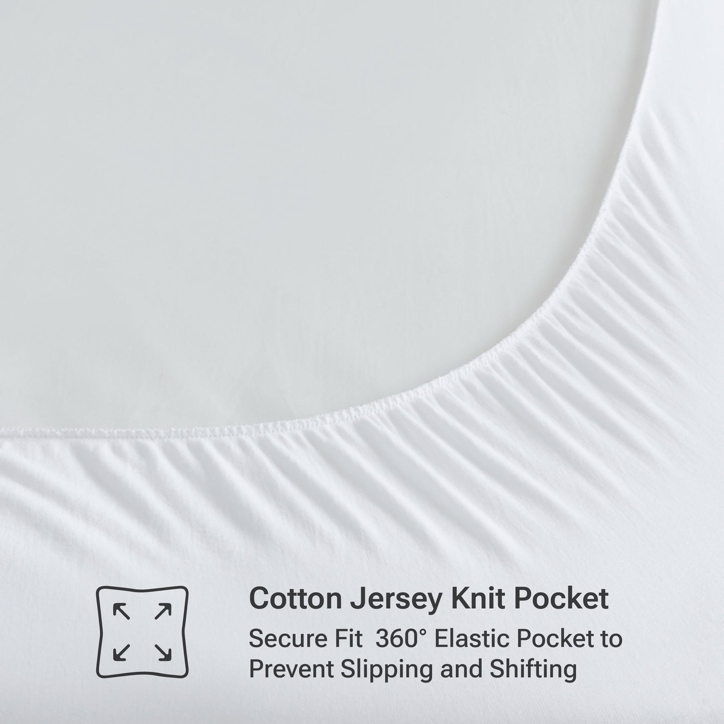 Sleep Philosophy Full Mattress Pad, Cotton Mattress Protector Classic Cloud Quilted Bed Cover, All Natural Breathable Mattress Topper Fitted Pocket Fits Up to 18", Machine Washable, White