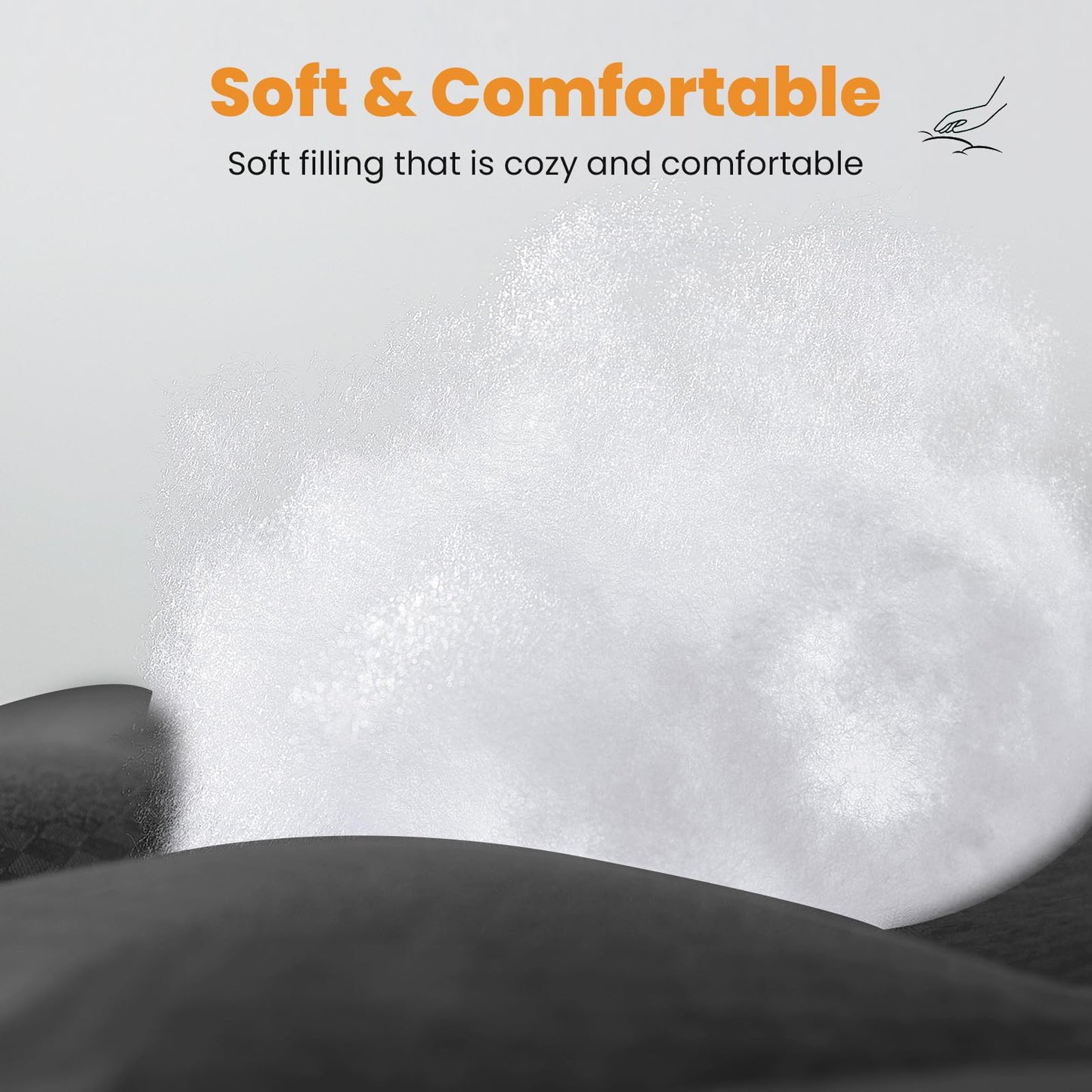 MATBEBY Queen Size Mattress Pad - Cooling Breathable Mattress Topper, Quilted Fitted Mattress Protector, Pillow Top Mattress Cover with 8-21" Deep Pocket, Machine Washable, Dark Grey, 60x80 Inches