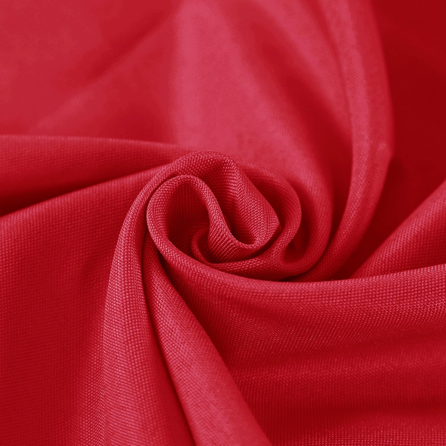 Fokitut 2 Pack Waterproof Square Tablecloth, 52x52 Inch, Stain Resistant and Wrinkle Polyester Table Cloth, Fabric Table Cover for Kitchen Dining, Wedding, Party, Holiday Dinner-Red