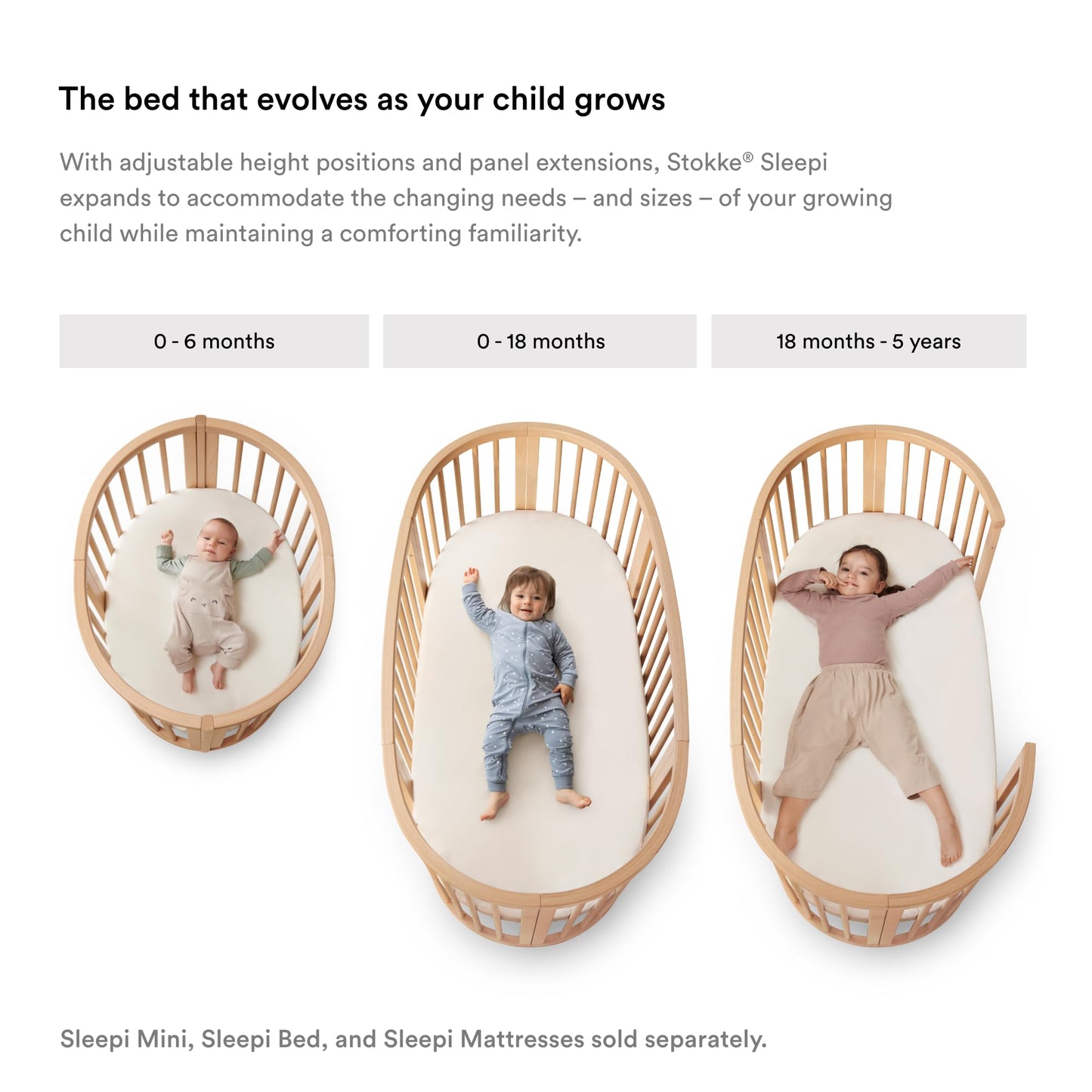 Stokke Sleepi Protection Sheet V3, White - Compatible with Sleepi Bed Mattress V3 - Protects Against Accidents & Spills - Machine Washable