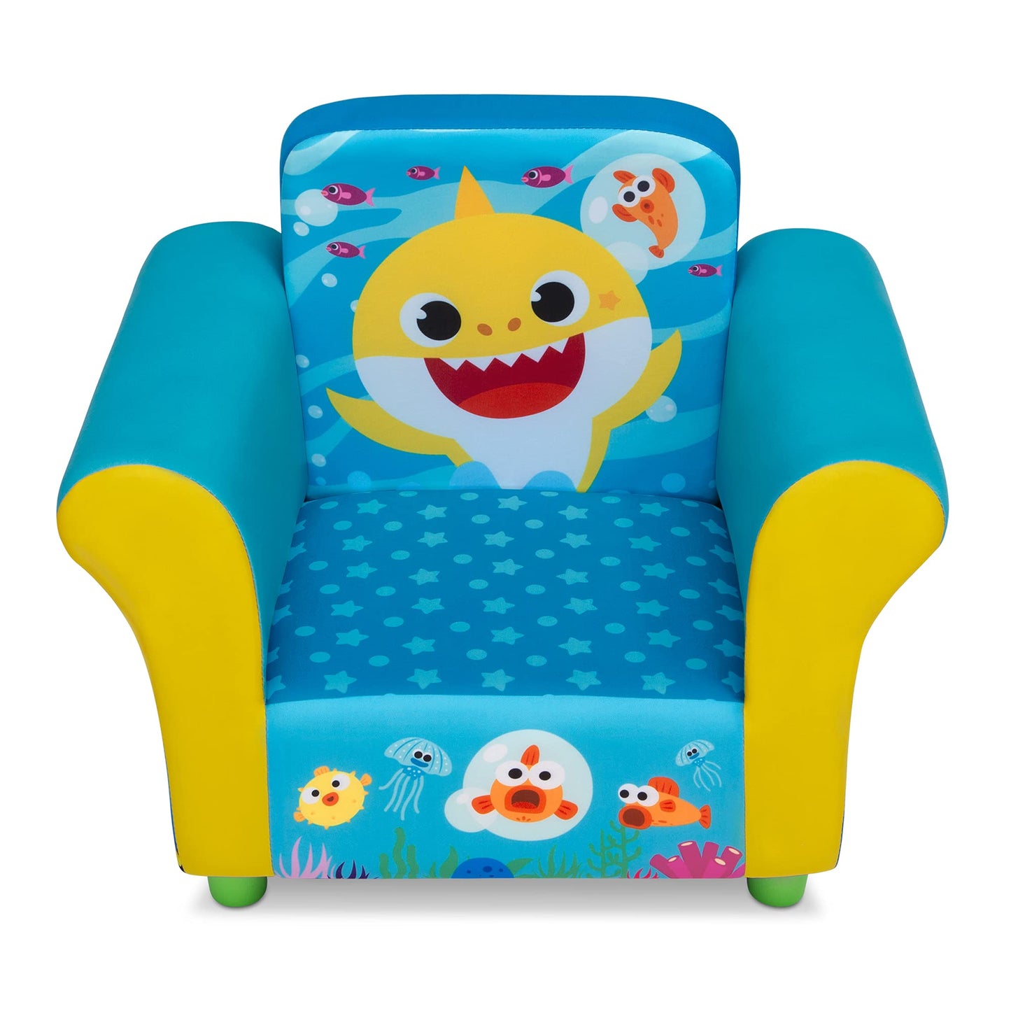 Delta Children Upholstered Chair, Baby Shark