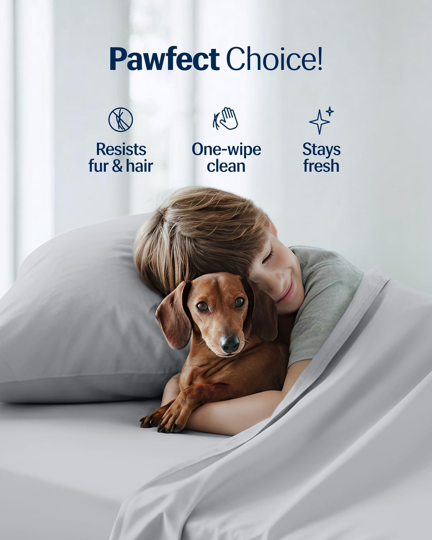 REST® Evercool®+ Cooling Pillowcases King - 2 Pillowcases for Sensitive Skin, Silver Infused Fabric for Hygienic Sleep, Silky Smooth for Curly Hair, High Elastic for Snug Fit (19x35 inches)