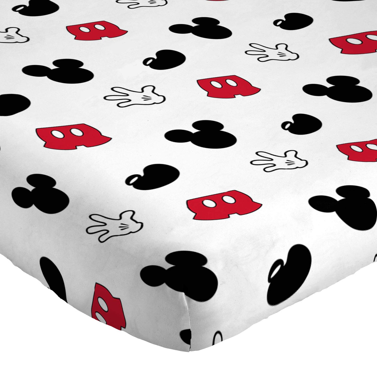 Jay Franco Disney Mickey Mouse Kids Twin Sheet Set 3 Piece - Reversible, Super Soft Brushed Microfiber, Deep Pocket, Fade Resistant, Machine Washable Kids Bedding (Official Disney Product)