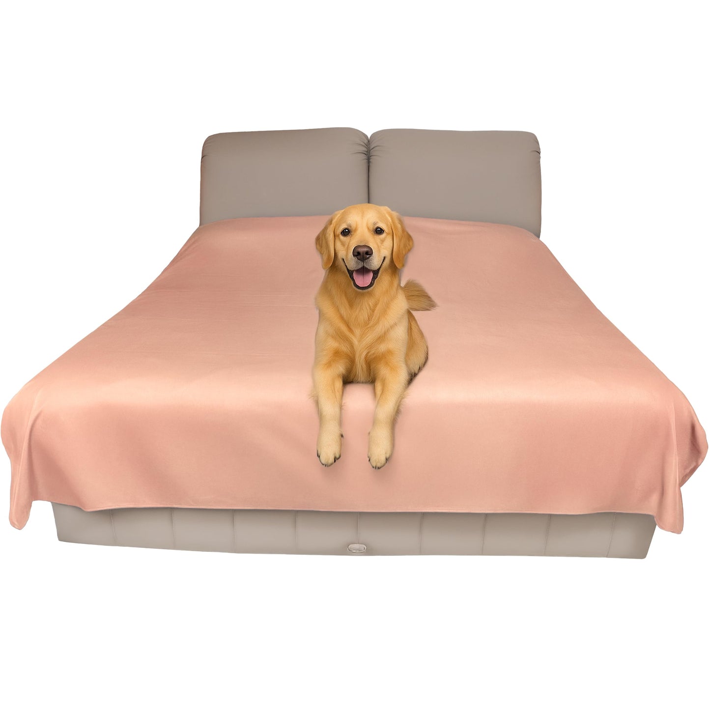 SILLY LEGACY Thin Reversible Waterproof Protective Cover or Liner for Bed or Couch (Queen Size, 96 x 82 inch), for Dogs and Cats, Babies; Incontinence, Dirt, Drool