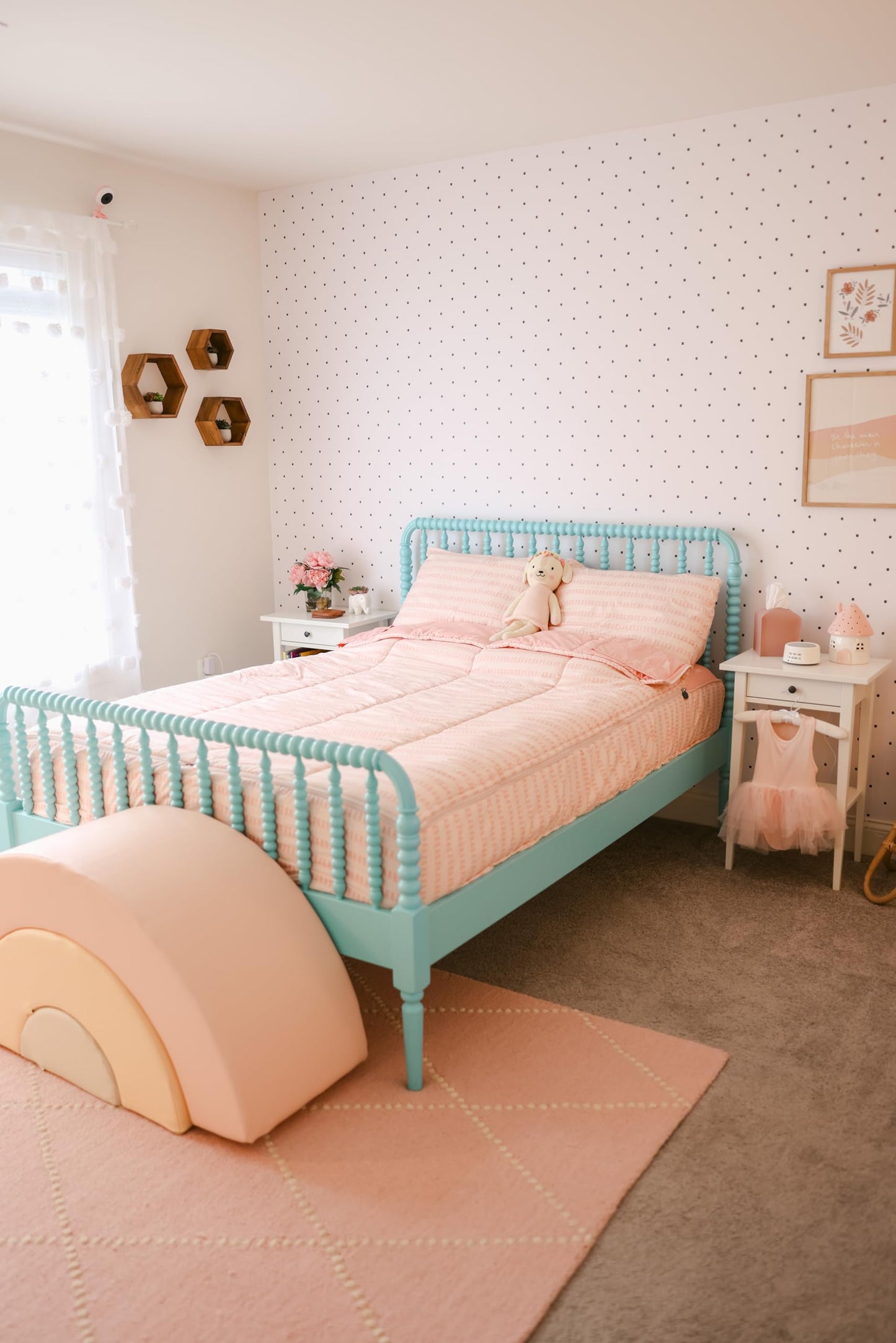 Beddy's Ballerina Theme Durable Zipper Bedding for Kids - Bed in a Bag - Pink Ballet Shoe Sheets & Comforter - Includes Pillowcase & Sham - Easy to Make & Wash - Twin