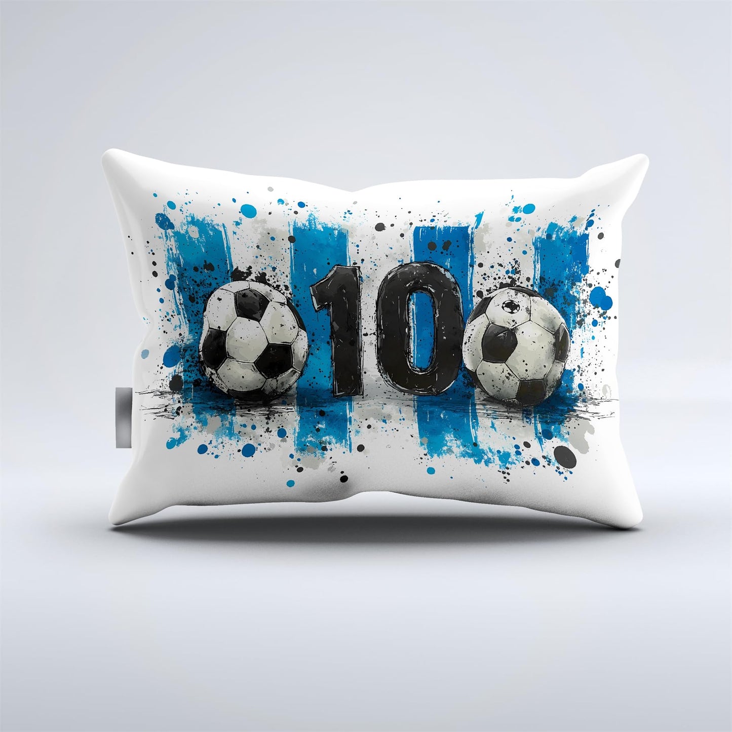 REALIN Soccer Football Duvet Cover Set, Sport Bedding 3PCS/4PCS Twin Full Queen King, Soft Microfiber with Pillow Shams & Flat Sheet, No Comforter/Insert Included (A,Twin-172x218cm-3PCS)