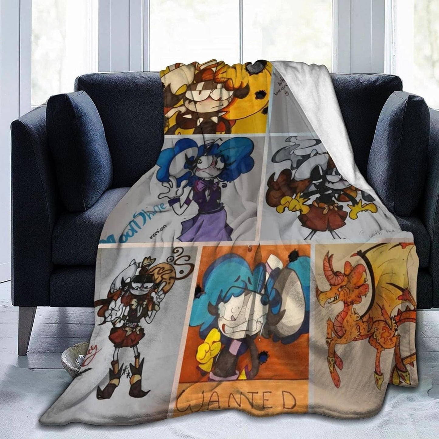 Ships Next Day .Custom Blanket with Photos Text Customized Blanket Personalized Flannel/Sherpa Throw Blankets for Adult Kid Birthday Christmas Halloween Fathers Mothers Valentines Gift - 50"x 60"