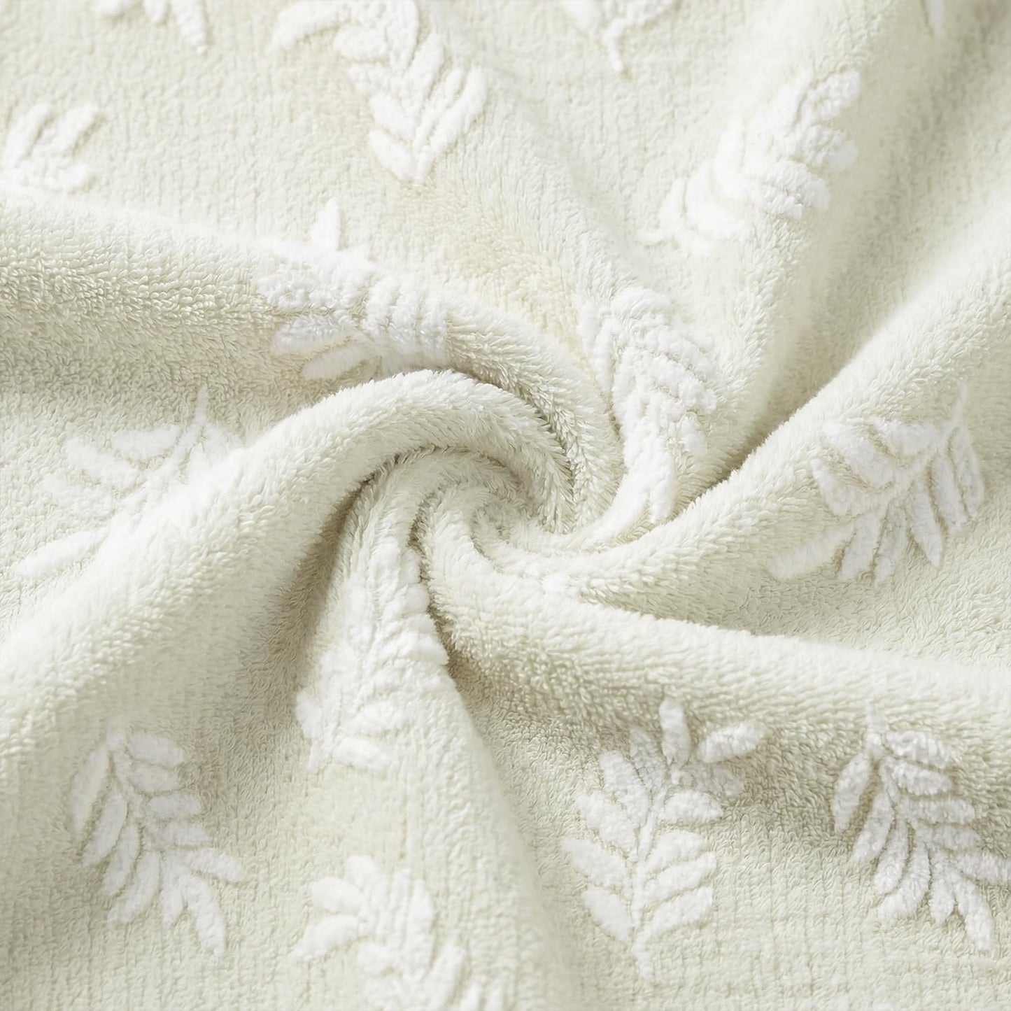Horaldaily Leaves Flannel Blanket Throw, Beige Leaves Soft Fuzzy Plush Cozy Fleece Blankets for Couch Sofa Bed Lounging, Ideal Gifts for Kids Adults Self, 60x80