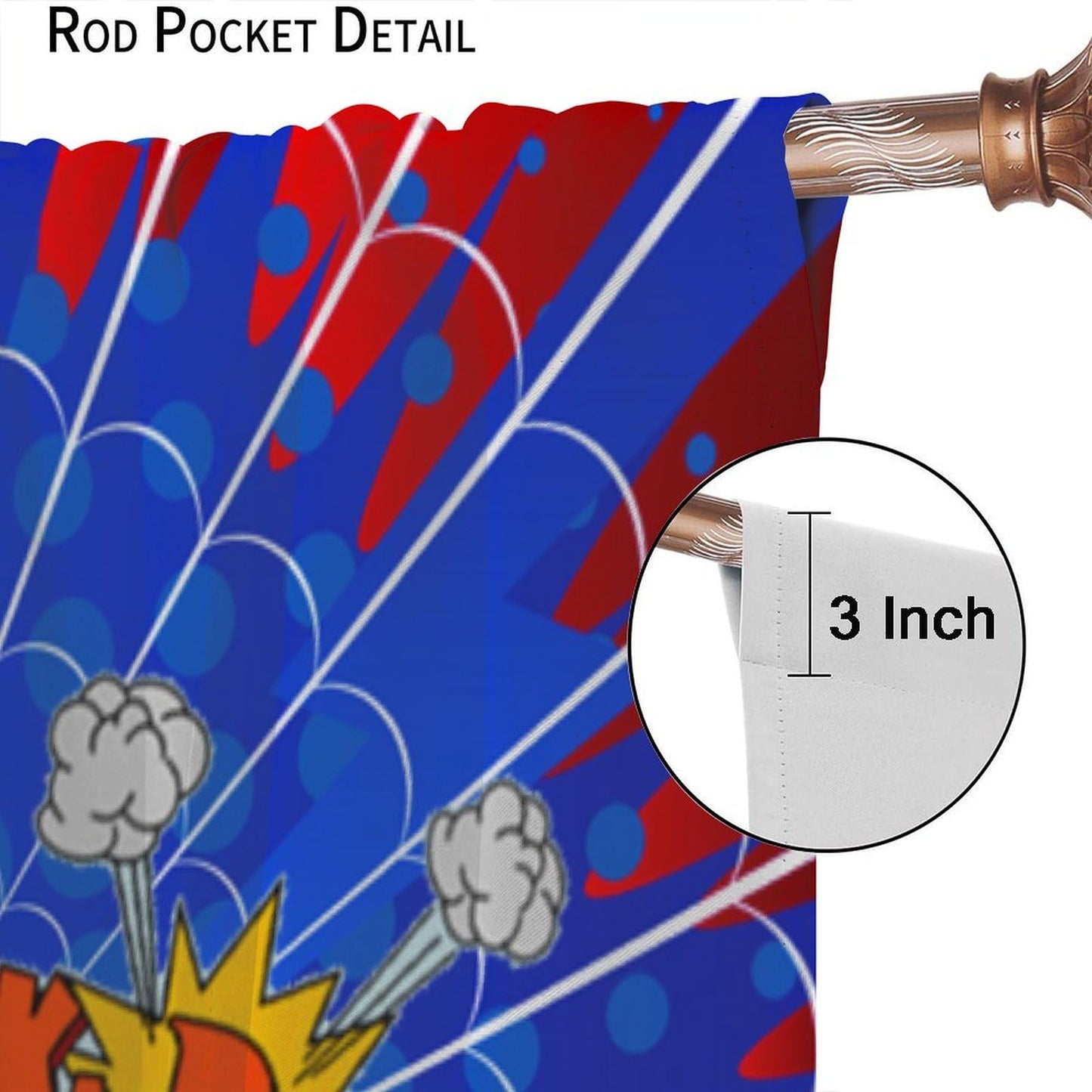 DDCBNS Super City Hero Window Curtains for Kids,Comics Style Super Urban Cartoon Spider Web Window Treatments for Boys Girls Bedroom Nursery Décor Drapes 2 Panel Sets Total Size 42" x 45"