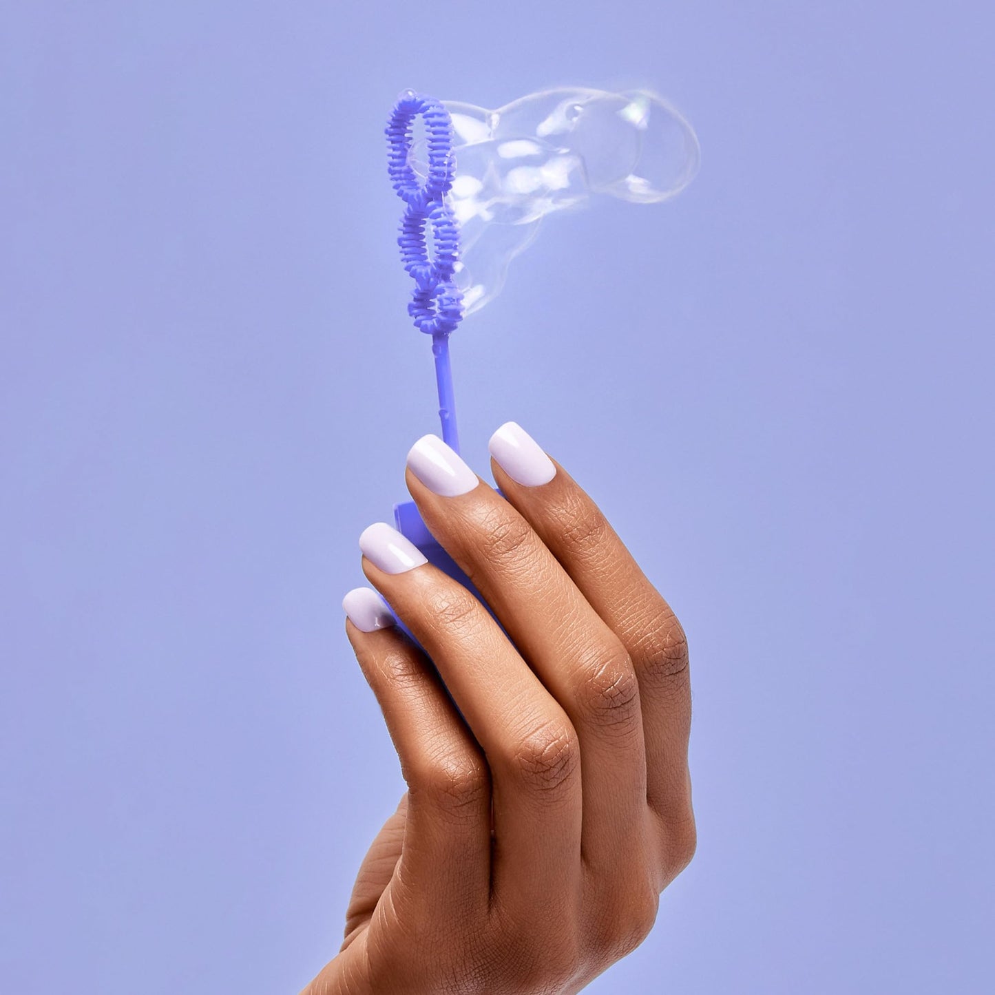 Kiss Impress Color Press-On Nails, Nail Kit, PureFit Technology, Short Length, “Picture Purplect”, Polish-Free Solid Color Manicure, Includes Prep Pad, Mini Nail File, Cuticle Stick, and 30 Fake Nails