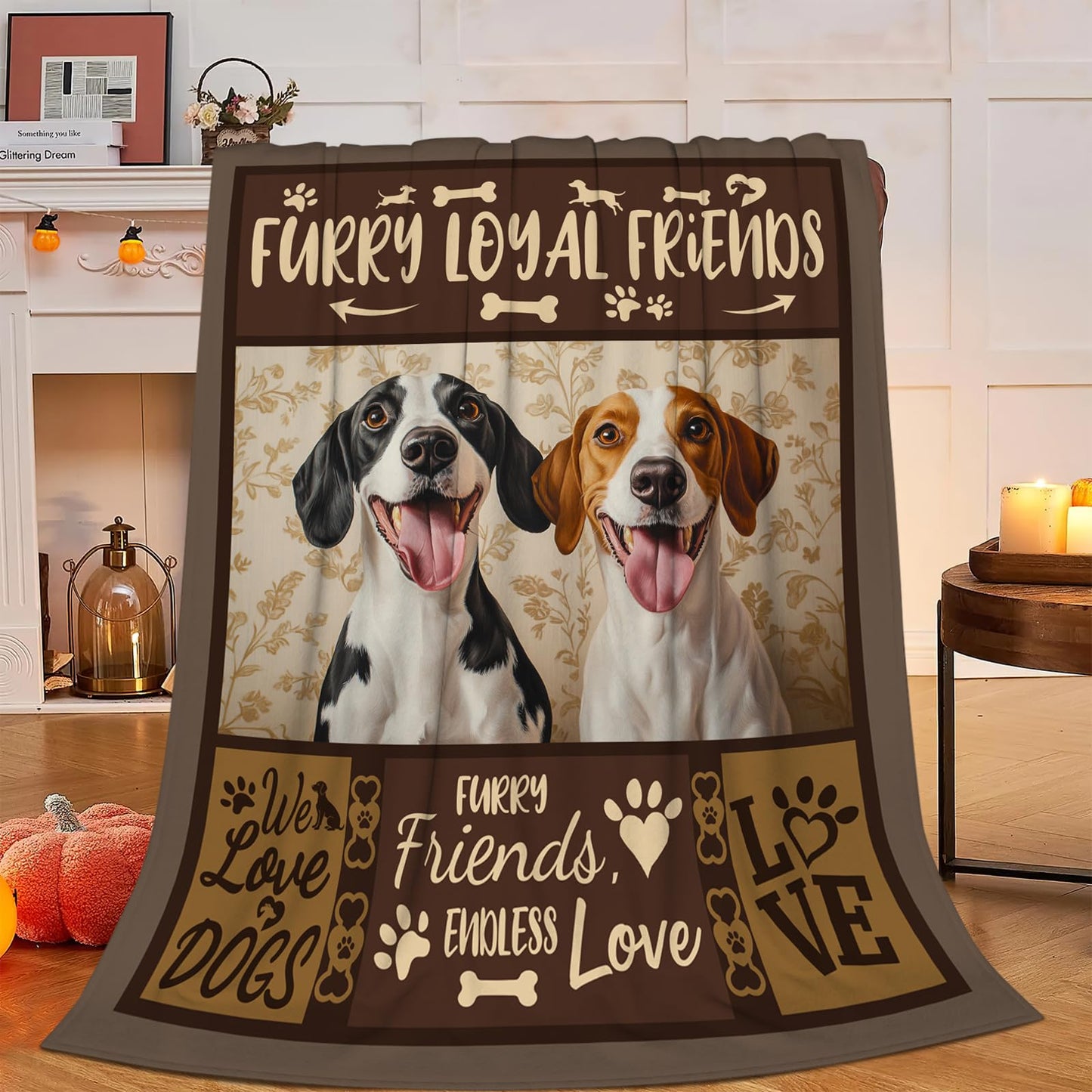 Beagle Blanket, Dog Throw Blanket, Beagles Gifts, Dogs Blankets, Beagle Stuff Fleece Flannel Plush for Women Men Boys Girls Lovers Adults Soft Bedding for Sofa Bed Office Home Decor 40"X50"