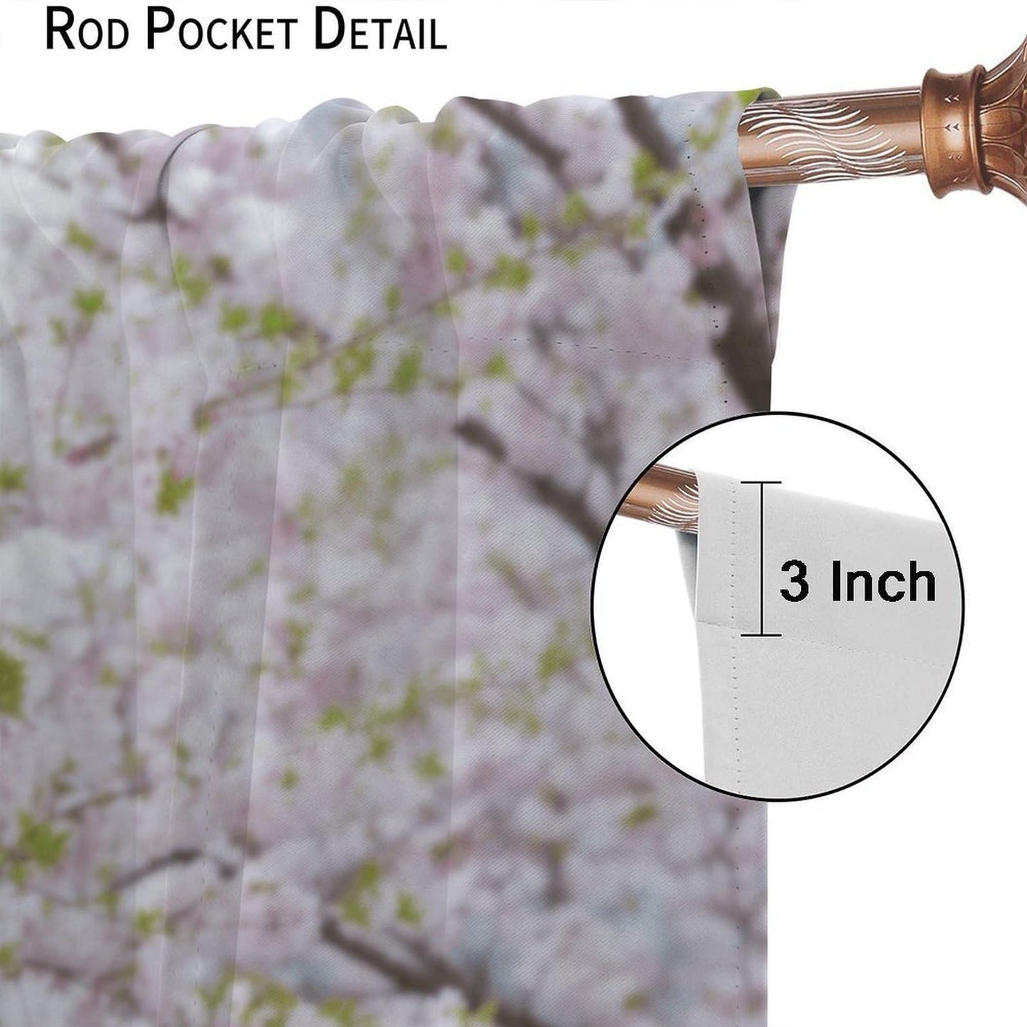 Princess Castle Curtains For Kids Romantic Fairy Tale Castle Flower Garden Rod Pocket Window Treatments for Girls Boys Children Bedroom Nursery Living Dining Room 2 Panels Set 41x 45 in （No Blackout）