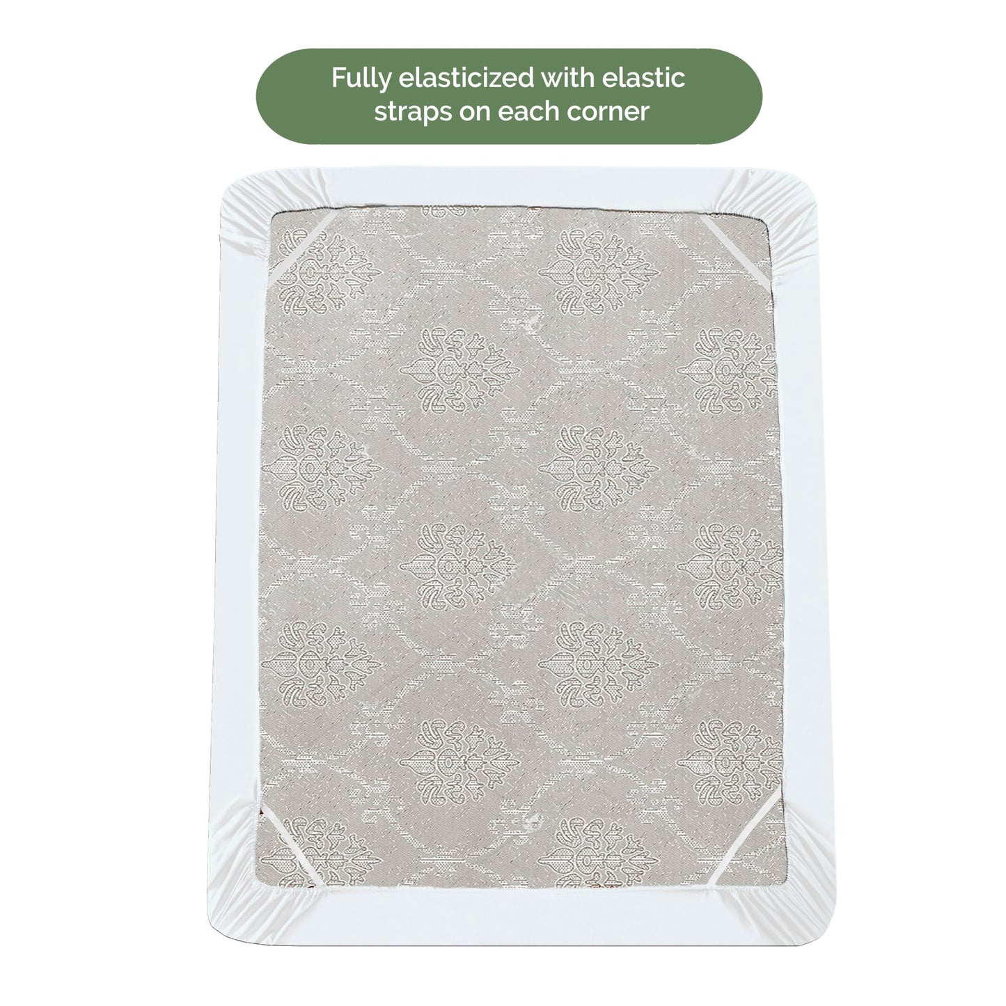 Elegant Comfort 1500 Premium Hotel Quality 18-24 Inches Deep - Extra Deep Pocket Single Fitted Sheet for High Mattress, Luxury and Softest, Smart Pocket - Wrinkle Free, King, White