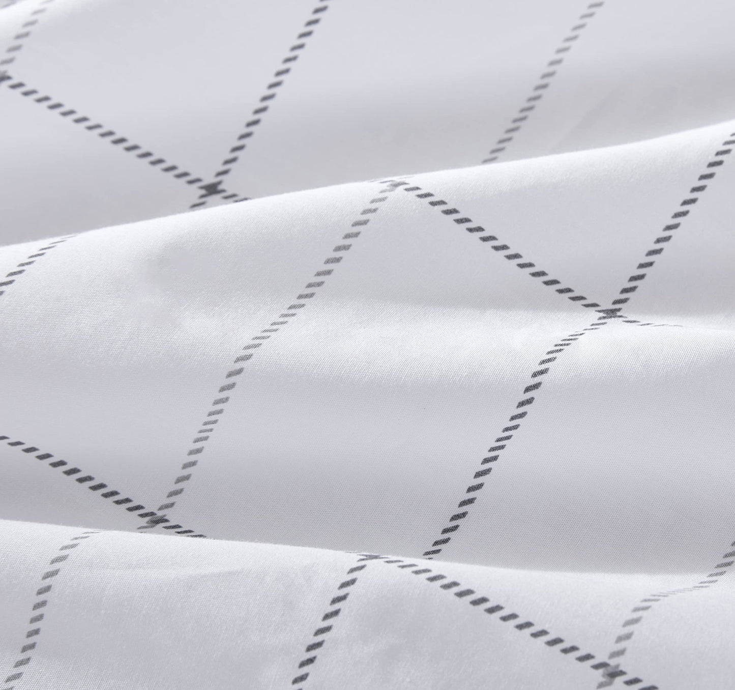 Eddie Bauer - Twin Sheet Set, Cotton Percale Bed Sheets, Crisp & Cool, Ideal Dorm Essentials (Northern Plaid Grey, Twin)