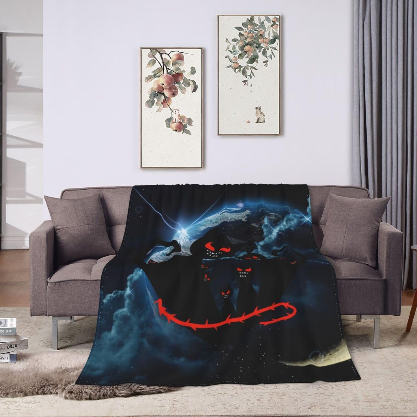 Blanket Super Soft Flannel Blanket Comfy Cozy Throw Blanket Couch Lightweight Blankets for Living Room Bedroom 50"x40"