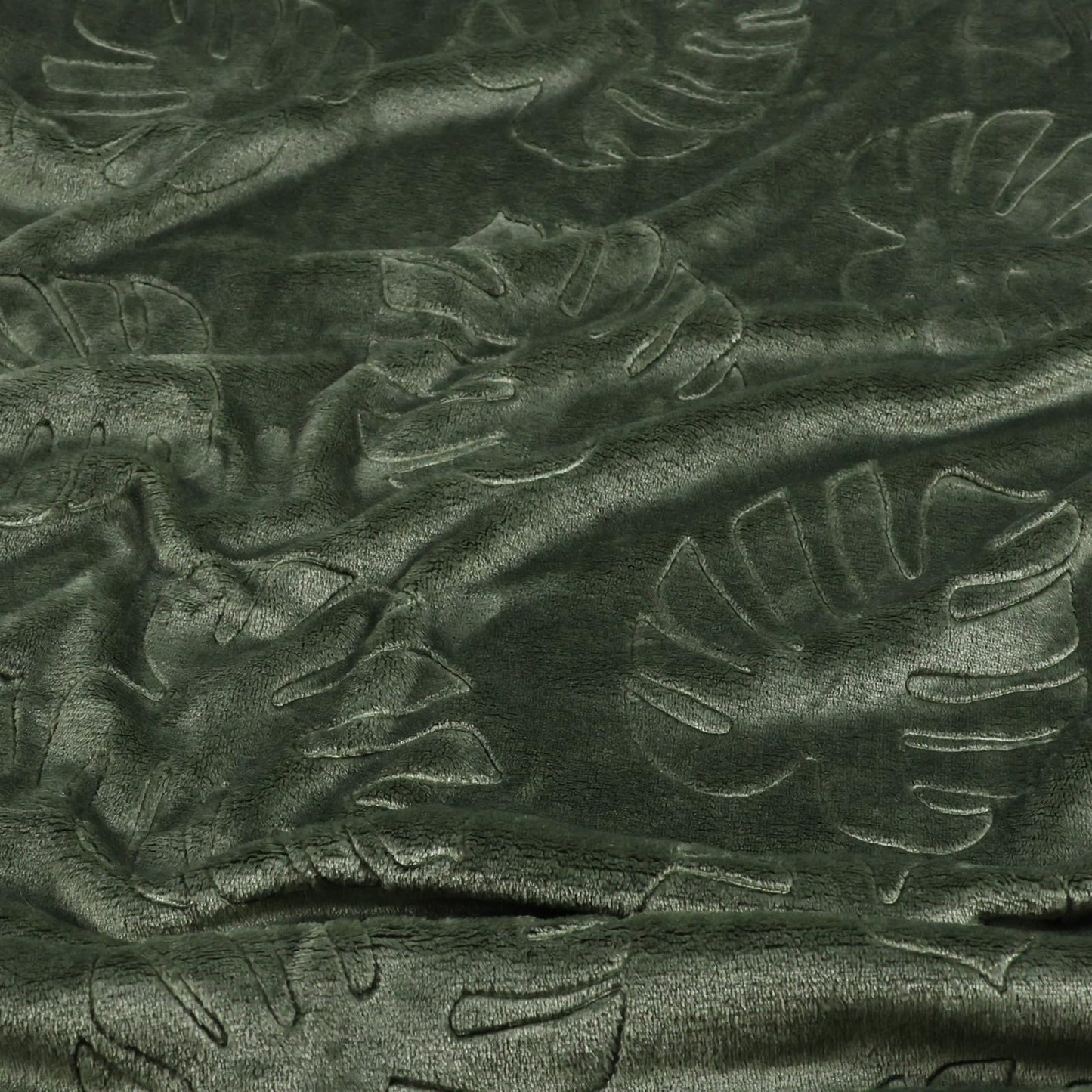 VigorSpring Soft Flannel Fleece Throw Blanket - 60x80 Inch,Olive Green