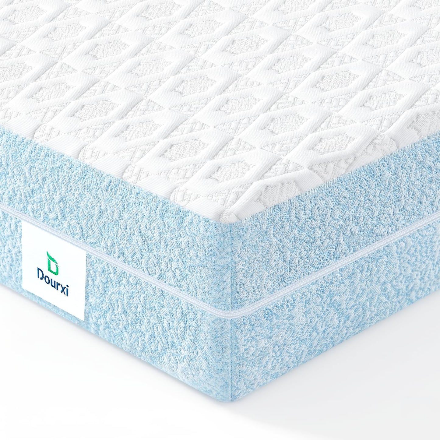 Dourxi Crib Mattress Dual-Sided Comfort Memory Foam Toddler Bed Mattress