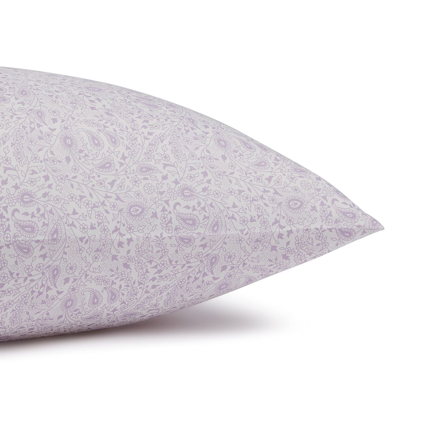 Amazon Basics Lightweight Super Soft Easy Care Wrinkle Free Microfiber 3 Piece Sheet Set with 14-Inch Deep Pockets, Twin, Lavender Paisley, Floral, Kids, Men & Women Bedding