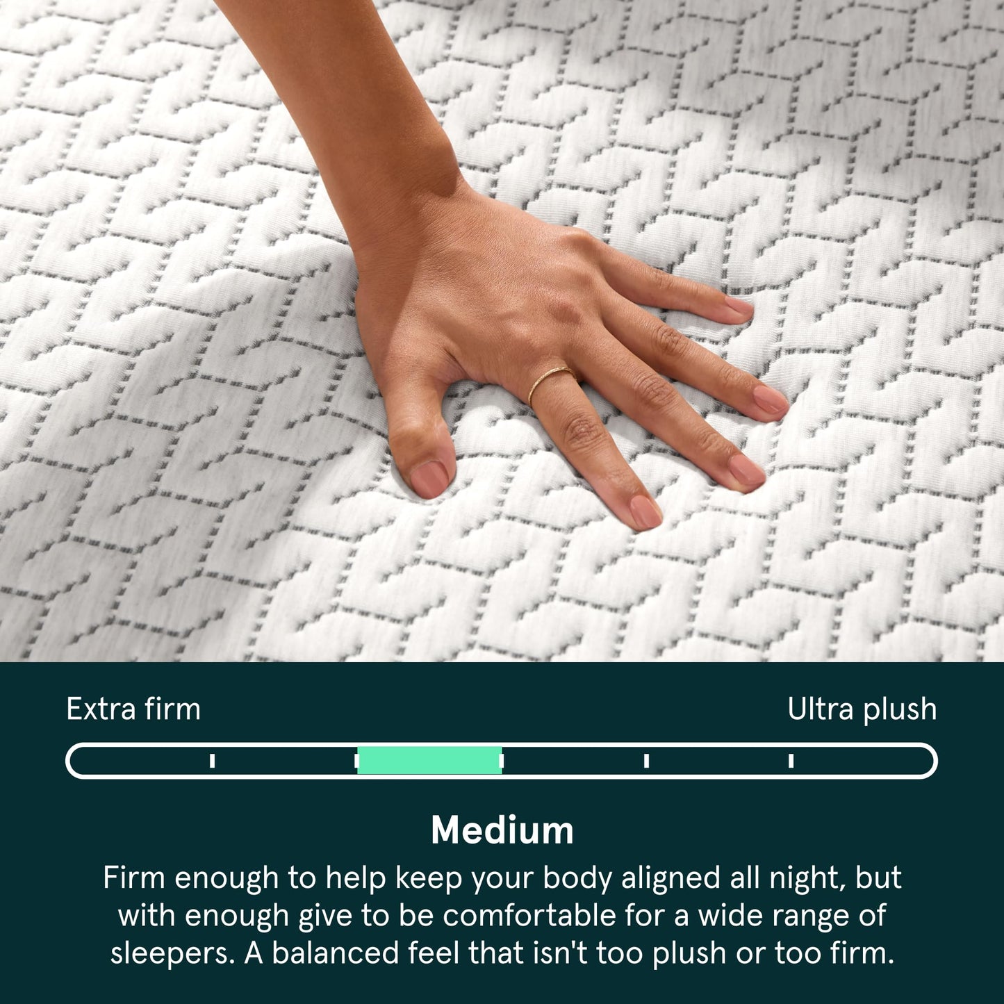 Tuft & Needle Original Hybrid Medium Queen Mattress in A Box, Adaptive Foam, Individually-Wrapped Coils, Cooling Pressure Relief, 100 Night Trial, Fiberglass-Free, CertiPUR-US, 10-Yr Limited Warranty