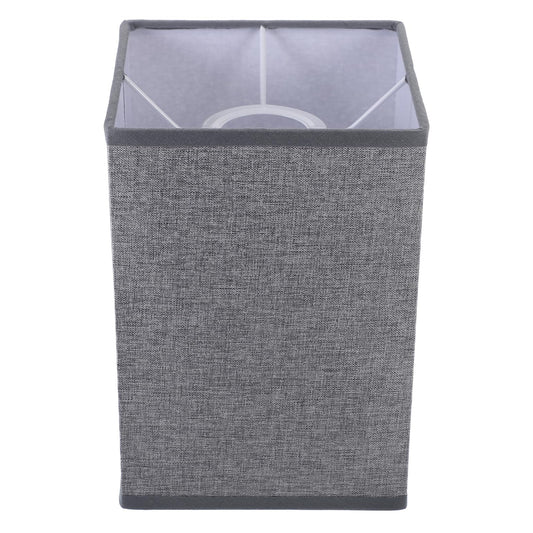 Baluue Square Lamp Shade 7.87X5.51X5.51 Inch Linen Light Cover for Floor and Table Lamps Soft Diffused Lighting Eye Protection Bedroom Living Room