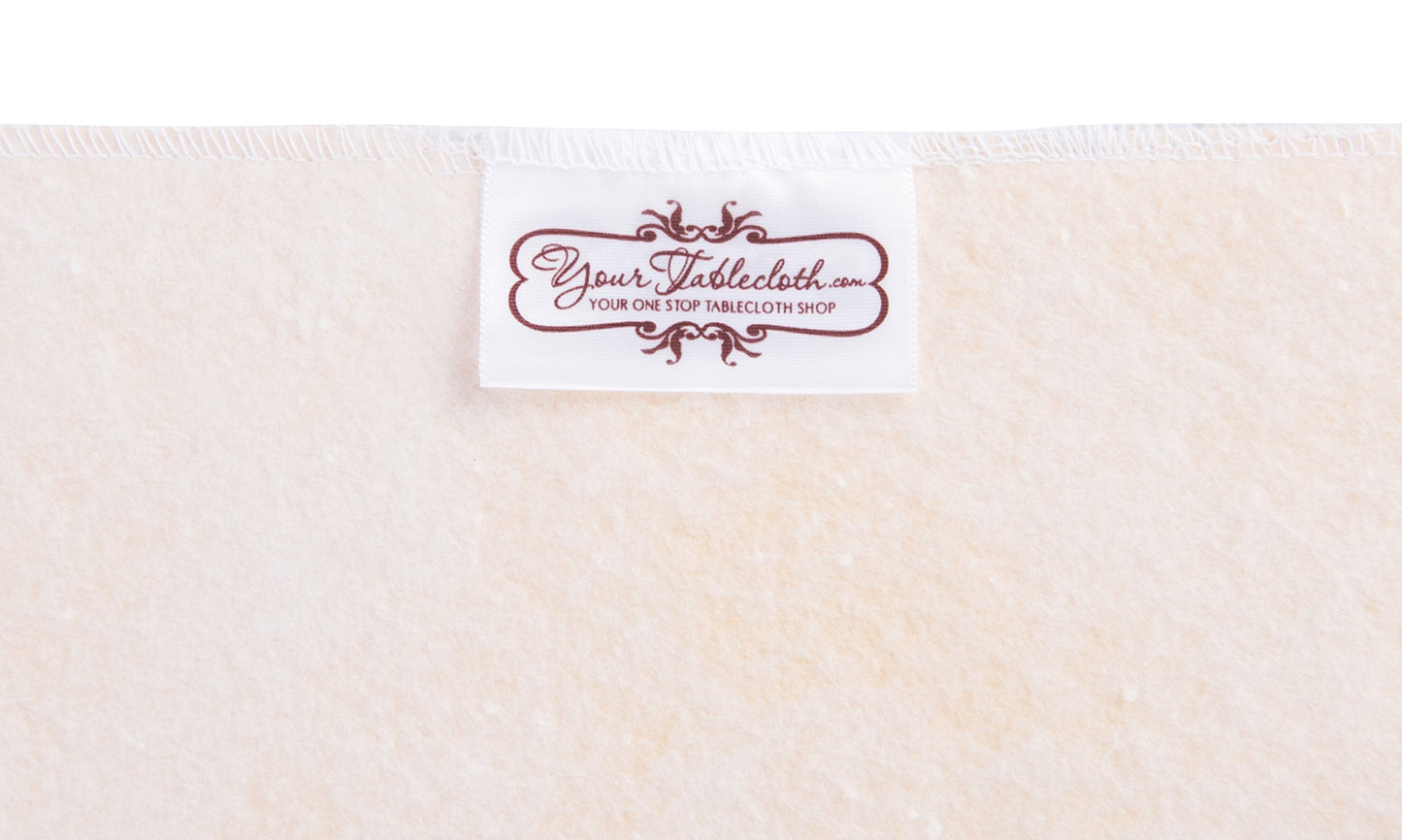 Yourtablecloth Heavy Duty Vinyl Rectangle or Square Tablecloth – 6 Gauge Heavy Duty Tablecloth – Flannel Backed – Wipeable Tablecloth with Vivid Colors & Many Sizes 52 x 120 Burgundy