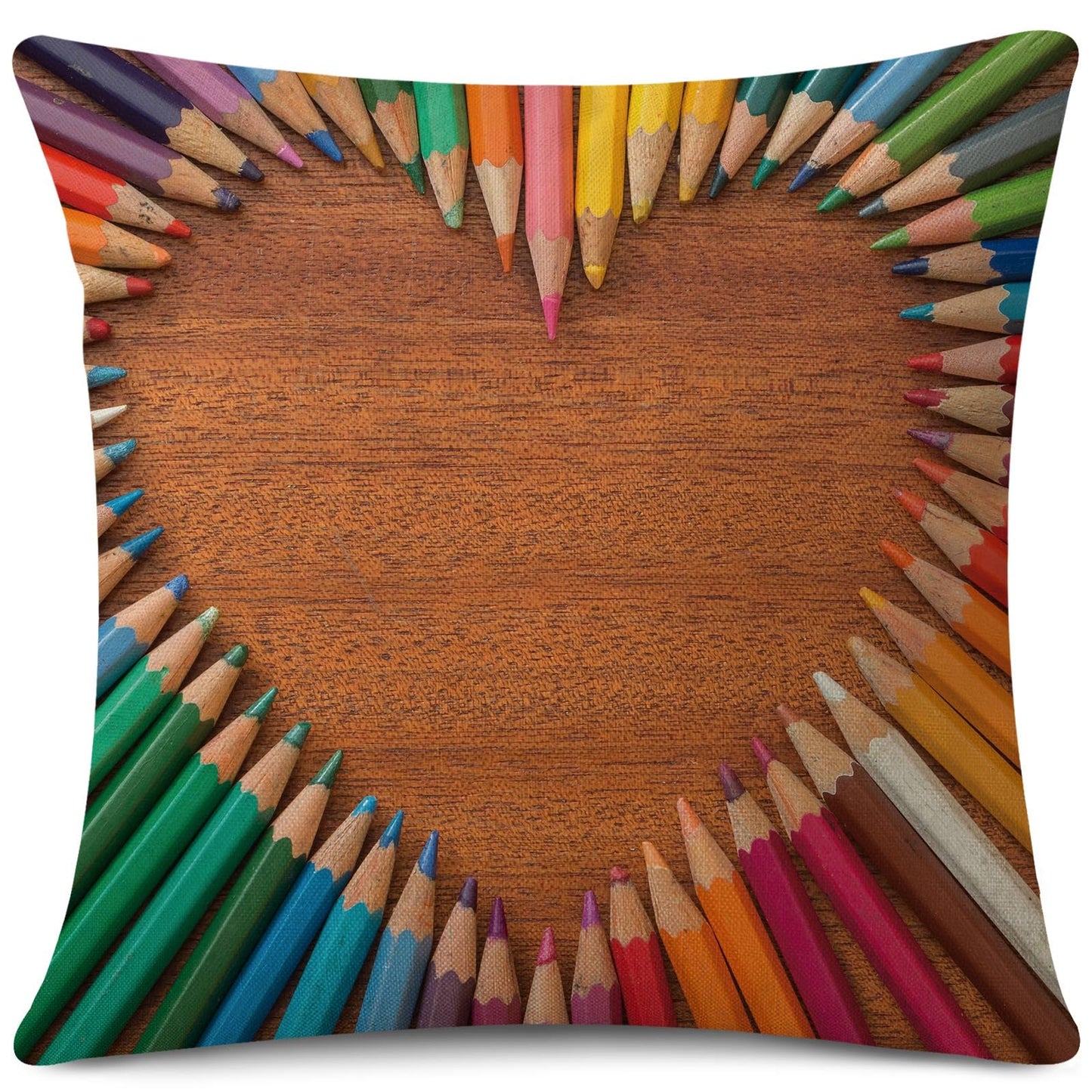 EL Station Valentine's Day Soft Throw Pillow Covers Couch Square Velvet Pillow Case Decorative Cushion Cover 18x18 Inch Set of 4