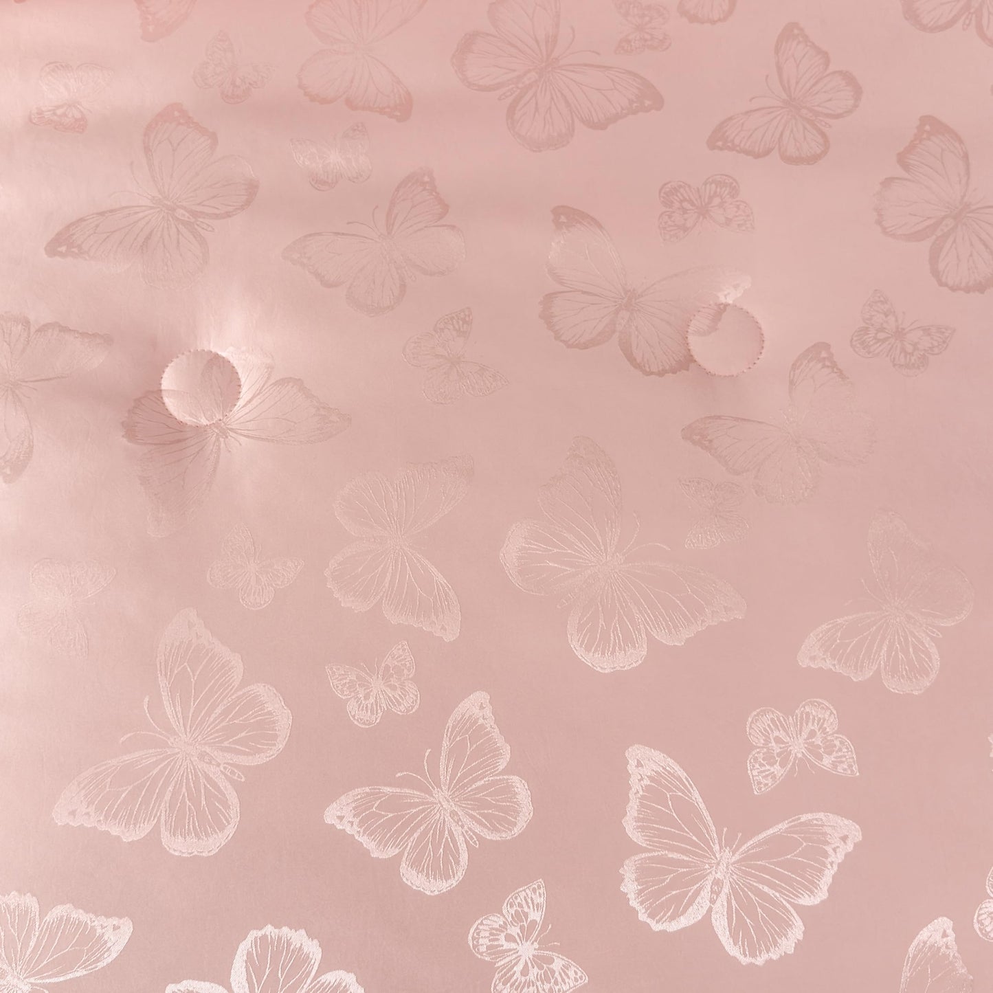 Tailor Shop Twin Pink Comforter Set for Girls 5 Pieces Satin Silky Embroidery Butterfly Comforter Pink Bedding Twin Girls Bedding