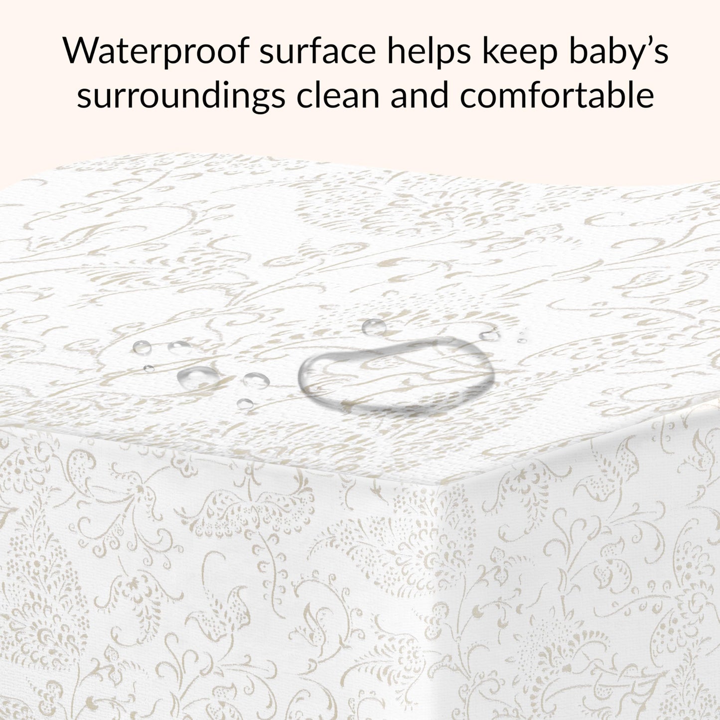 Dream On Me Serene Snooze 2-in-1 Crib Mattress, Dual-Sided for Infants & Toddlers, Waterproof Cover, GREENGUARD Gold Certified, Fits Full Size Crib & Toddler Bed, 52” x 28” x 5”