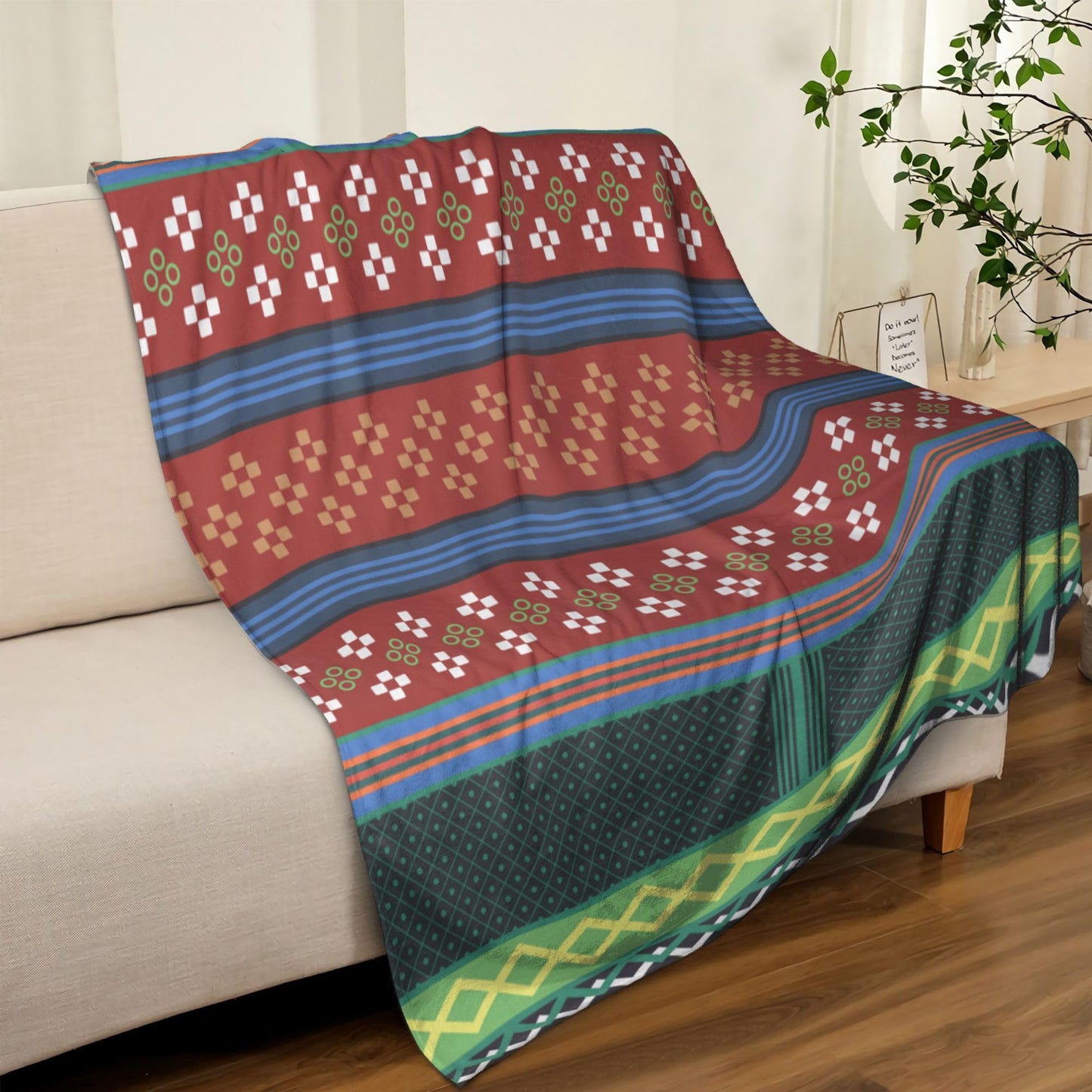 Christmas of Blankets Throw Blanket 50"x40" Home Decor Lightweight Soft Winter Blanket Microfiber Plush for Bed Sofa Couch All Season